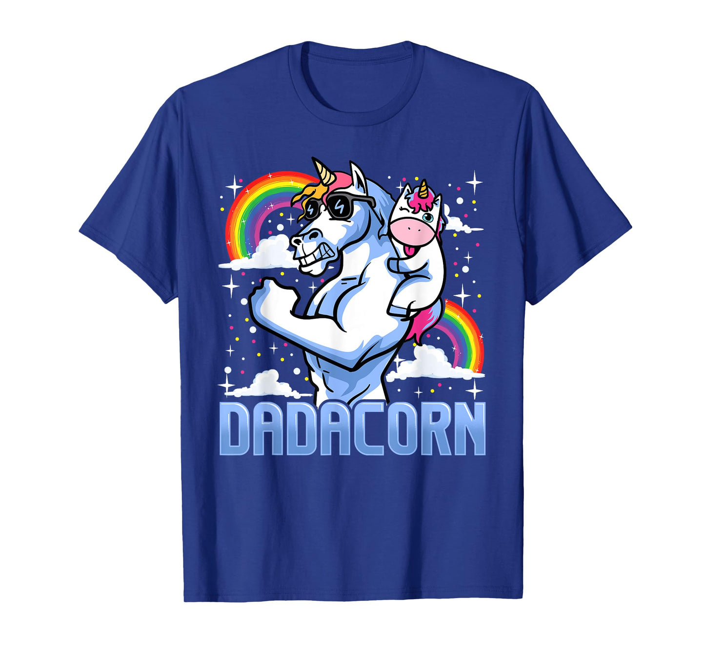 Dadacorn Shirts For Men Dadicorn Daddycorn Gifts Unicorn Dad T-Shirt