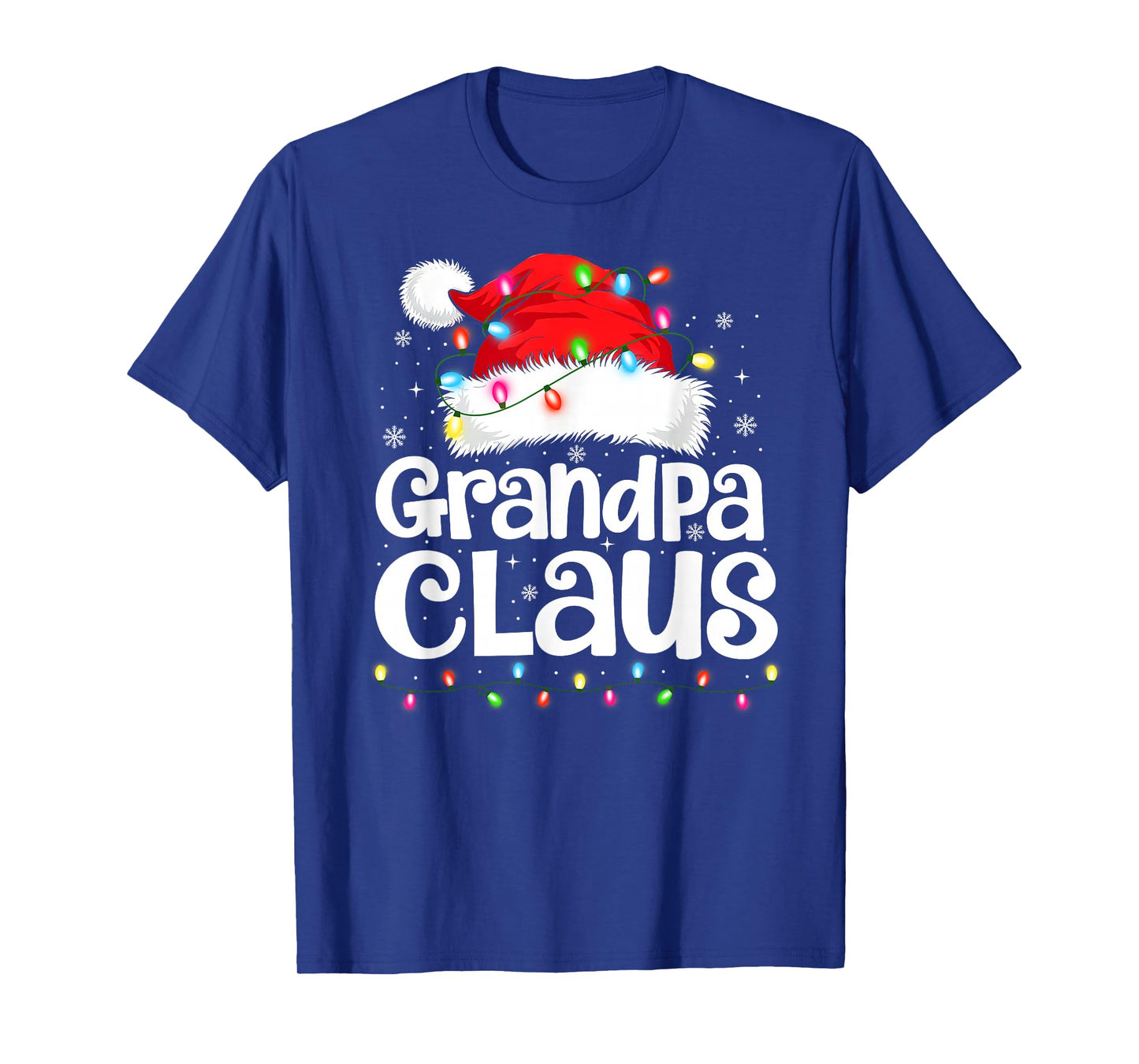 Grandpa Claus Matching Family Christmas Funny Xmas Pajamas T-Shirt