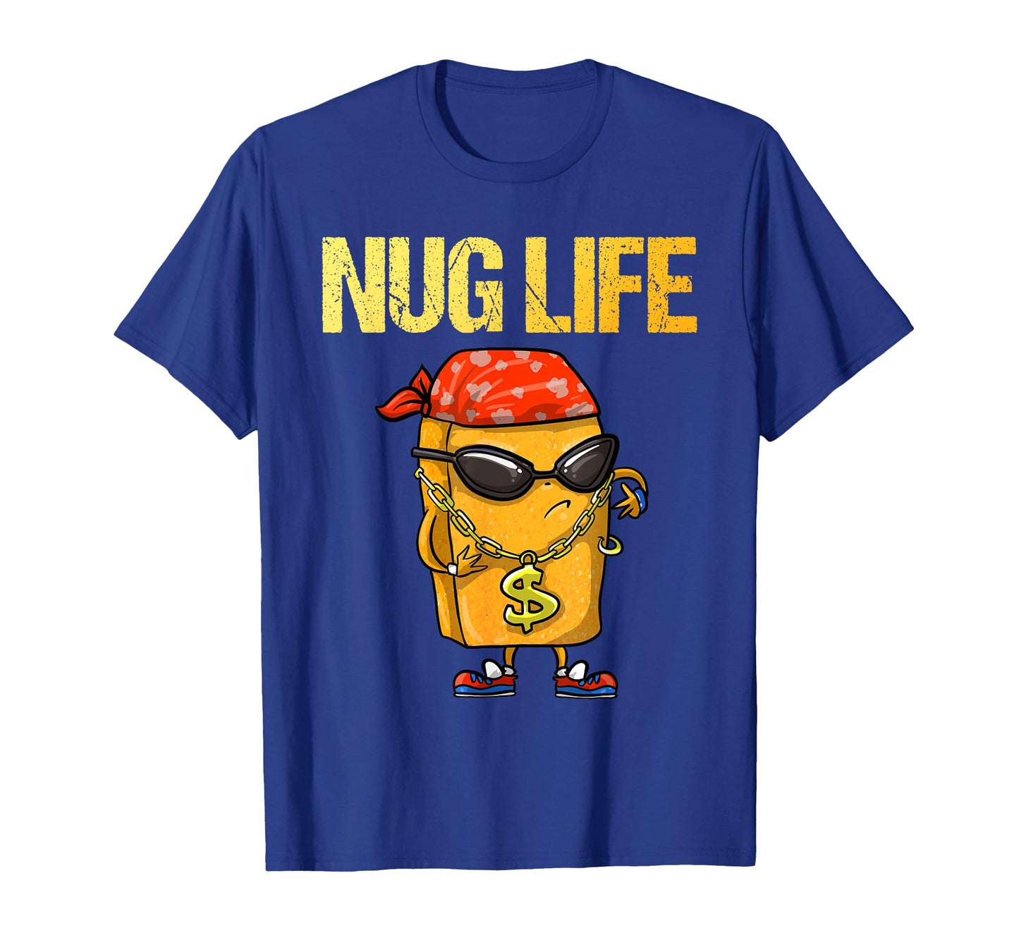 Cool Chicken Nugget Art For Boys Kids Chicken Nugget Lover T-Shirt