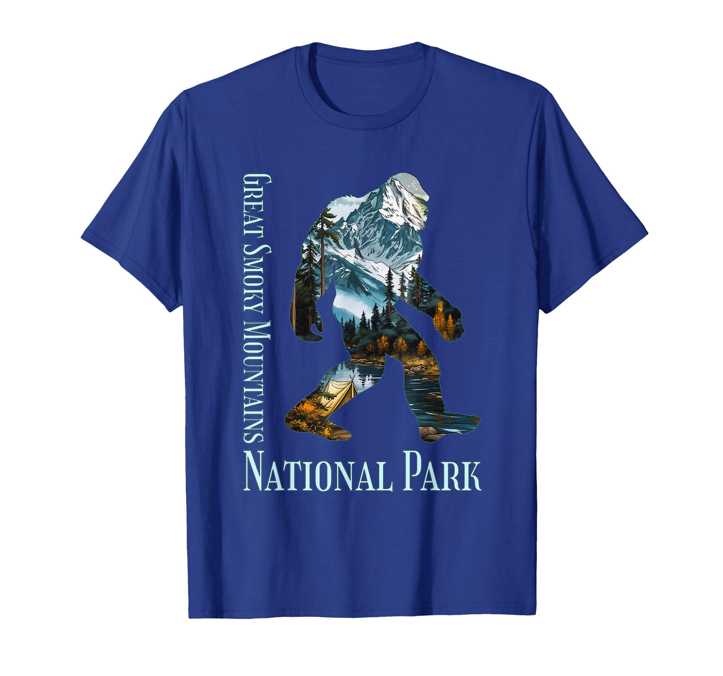 Great Smoky Mountains National Park Bigfoot Sasquatch T-Shirt