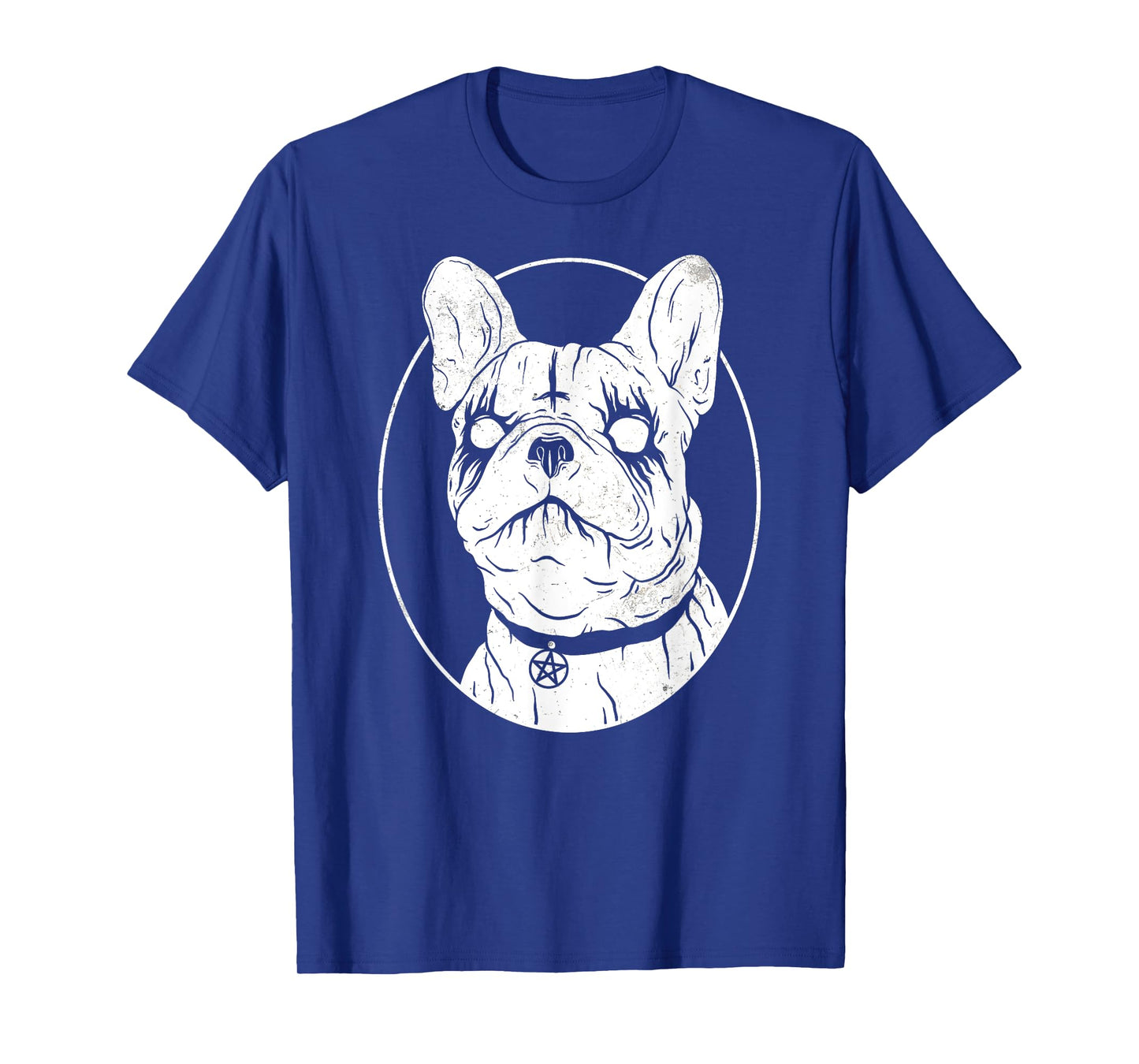 Black Metal French Bulldog - Gothic Heavy Metal Dog Shirt T-Shirt for Men Women