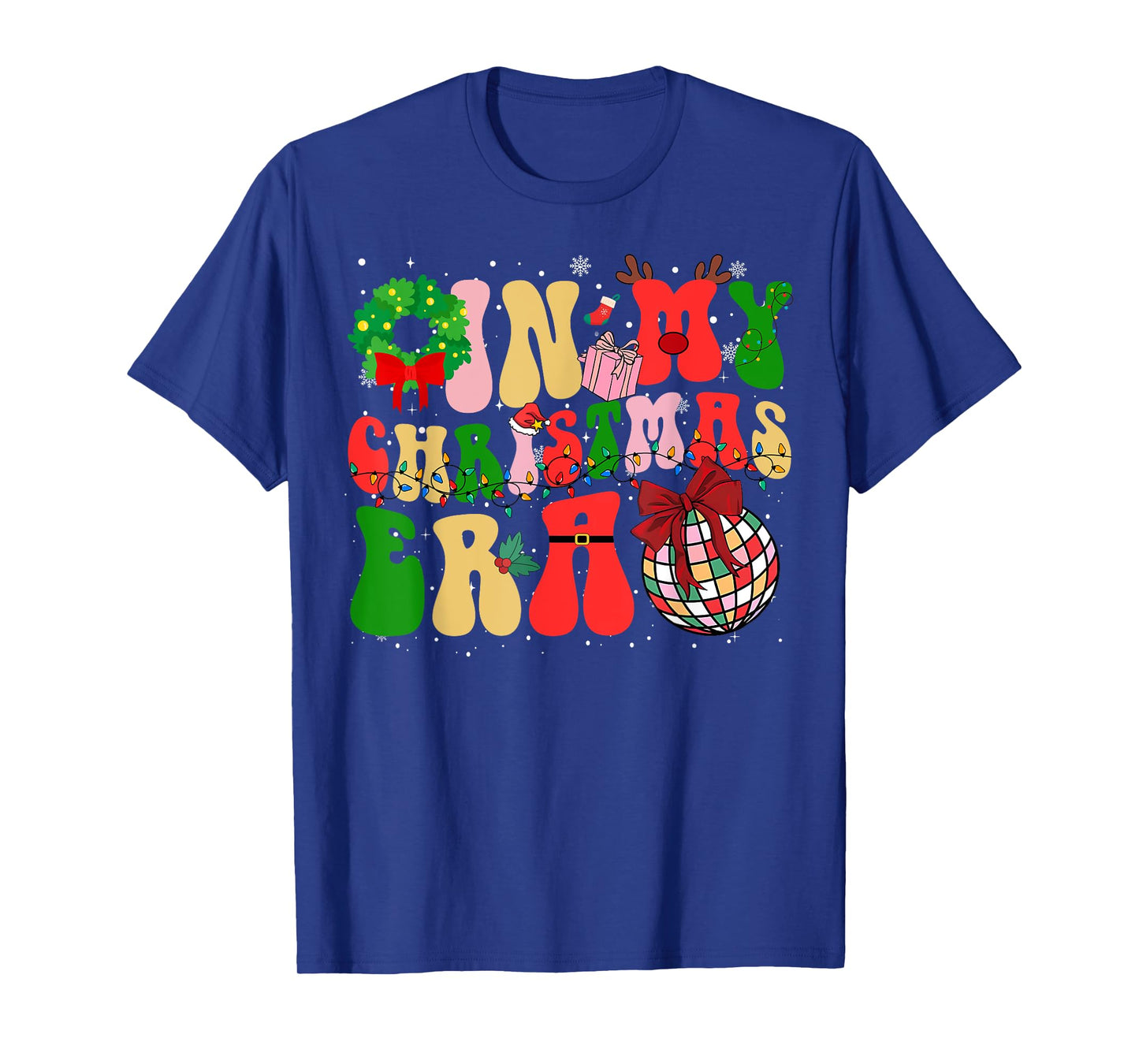 Family Matching in My Christmas Era Xmas 2025 Men Women Kid T-Shirt