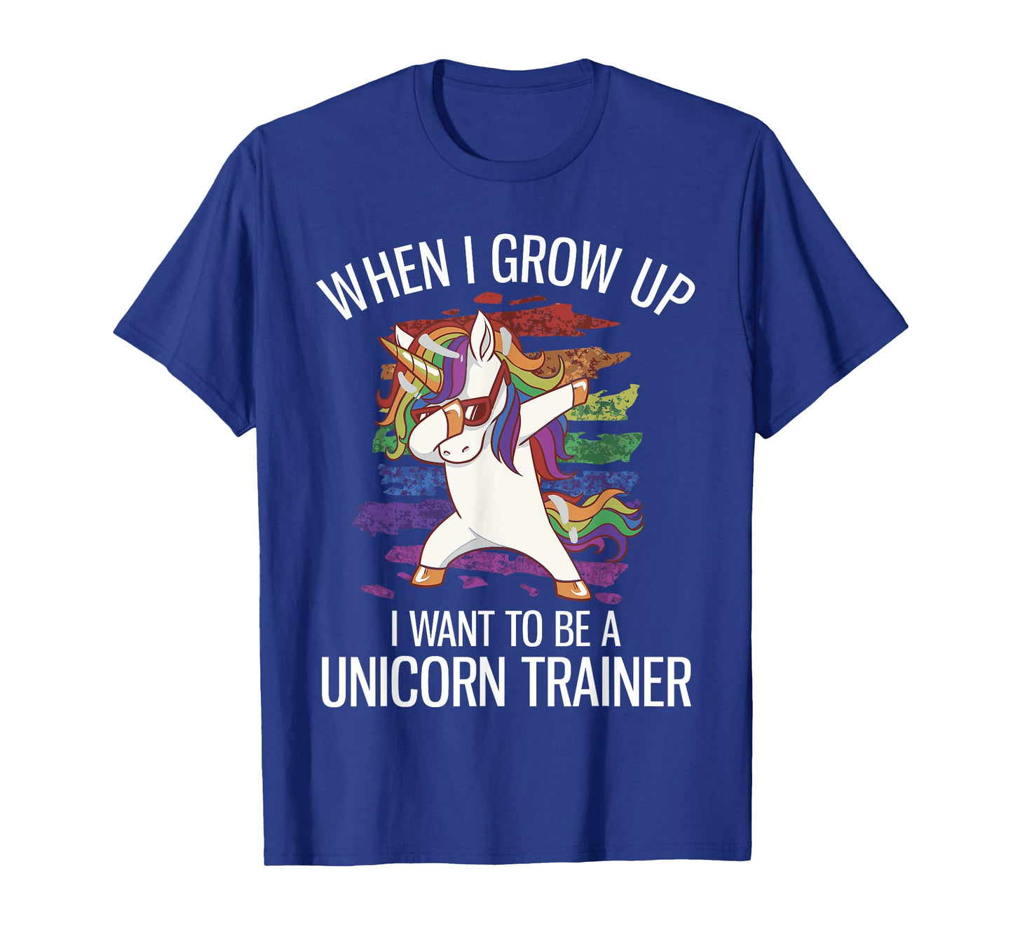 When I Grow Up I Want To Be A Unicorn Trainer T-Shirt
