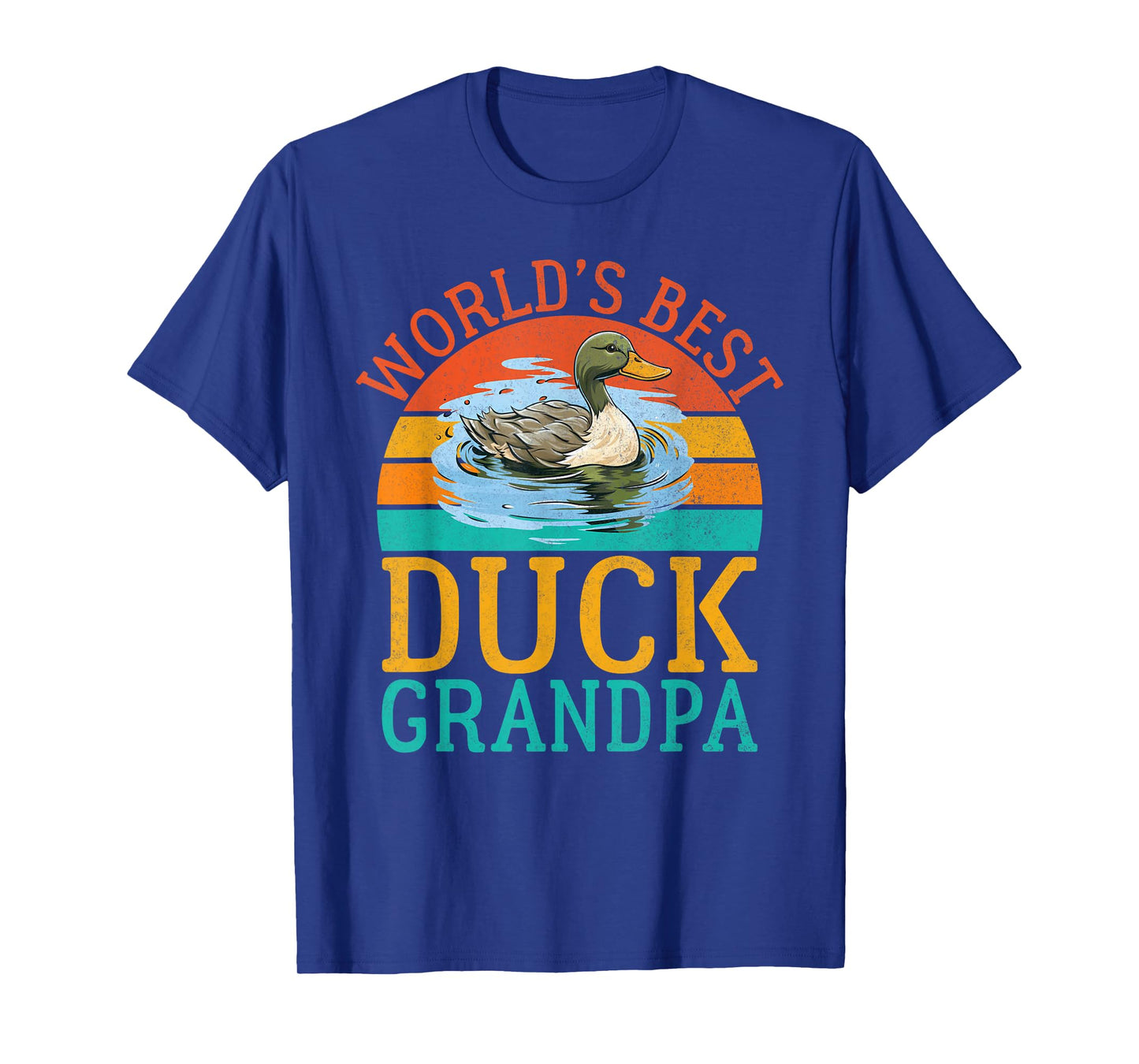 Worlds best Duck Grandpa Duck T-Shirt
