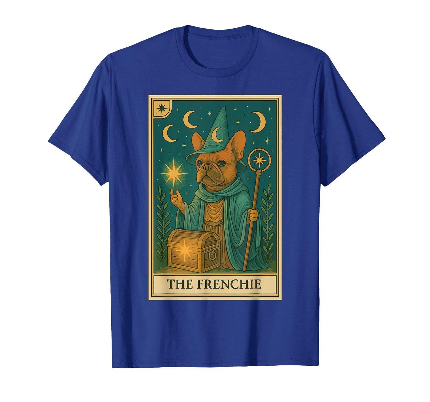 The Frenchie Tarot Card T-Shirt