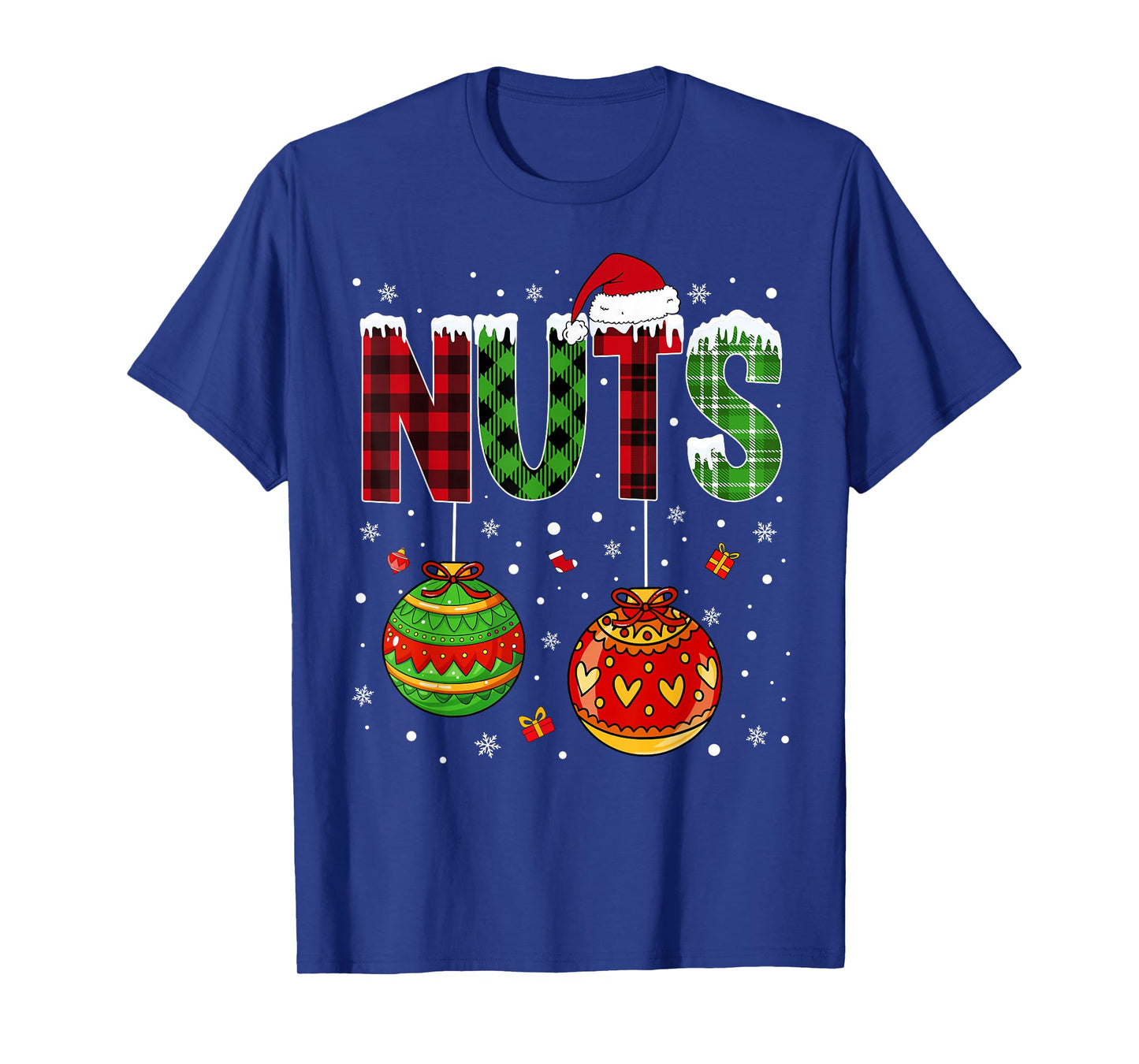 Chestnuts Matching Family Funny Chest Nuts Christmas Couples T-Shirt