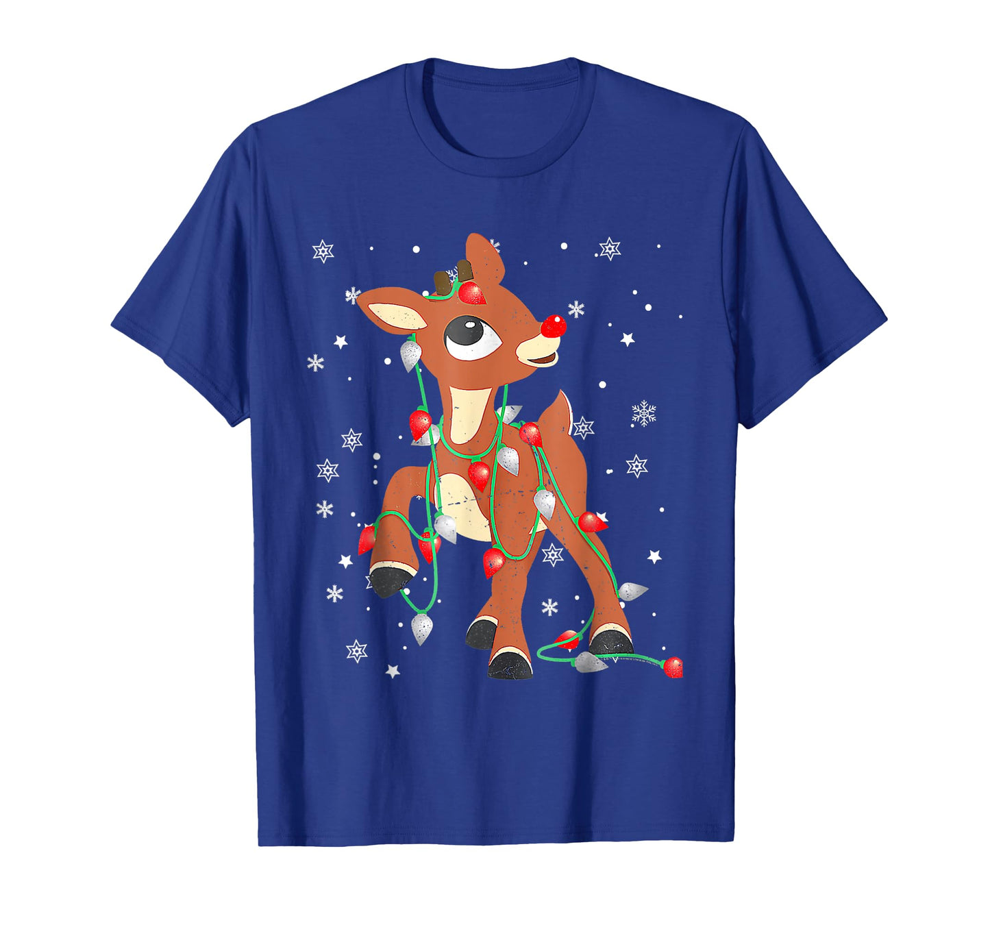 Rudolph The Red Nose Reindeer For Kids And Christmas Fan T-Shirt