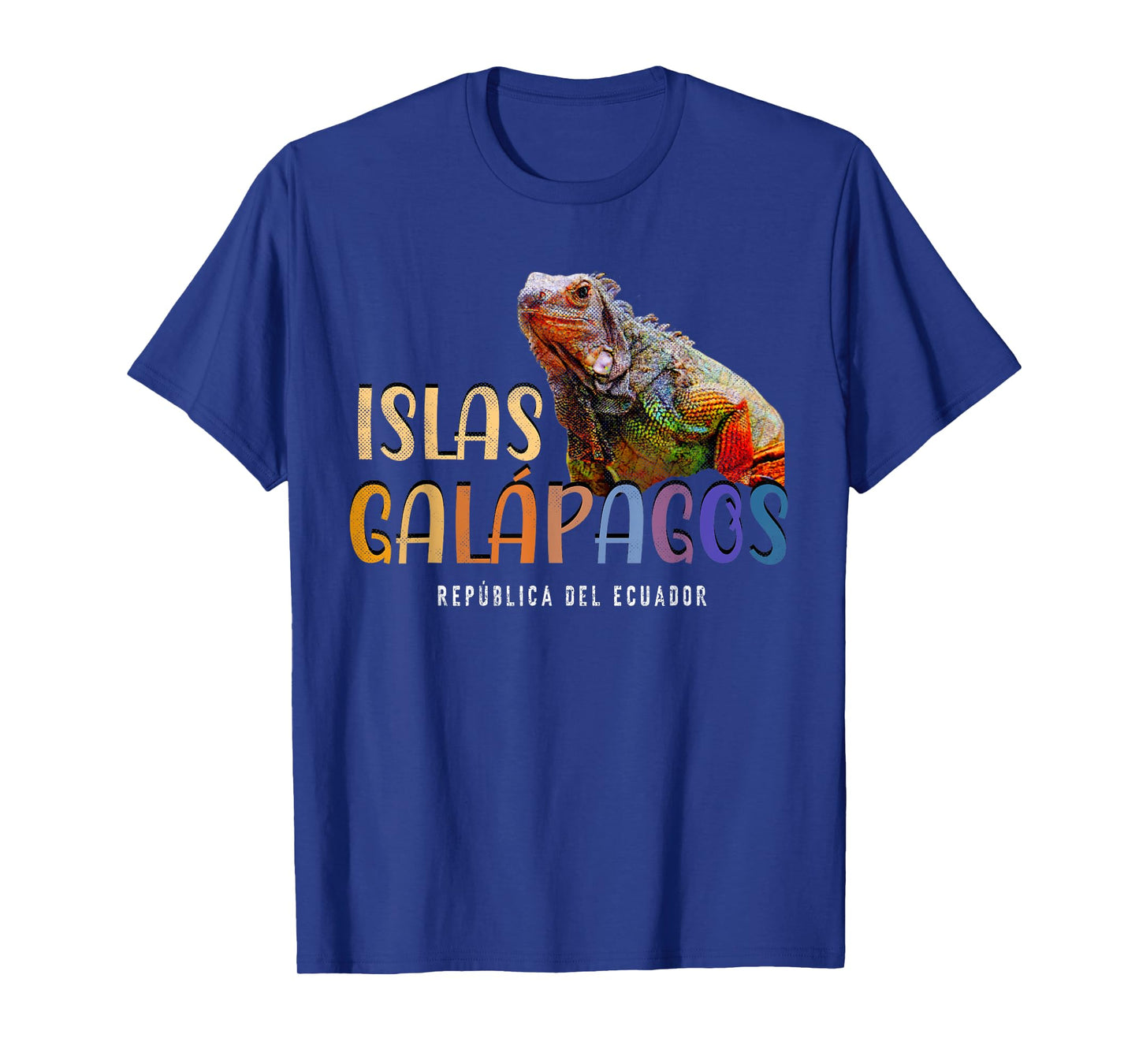 Vintage Galapagos Islands Ecuador Iguana Islas Galapagos T-Shirt