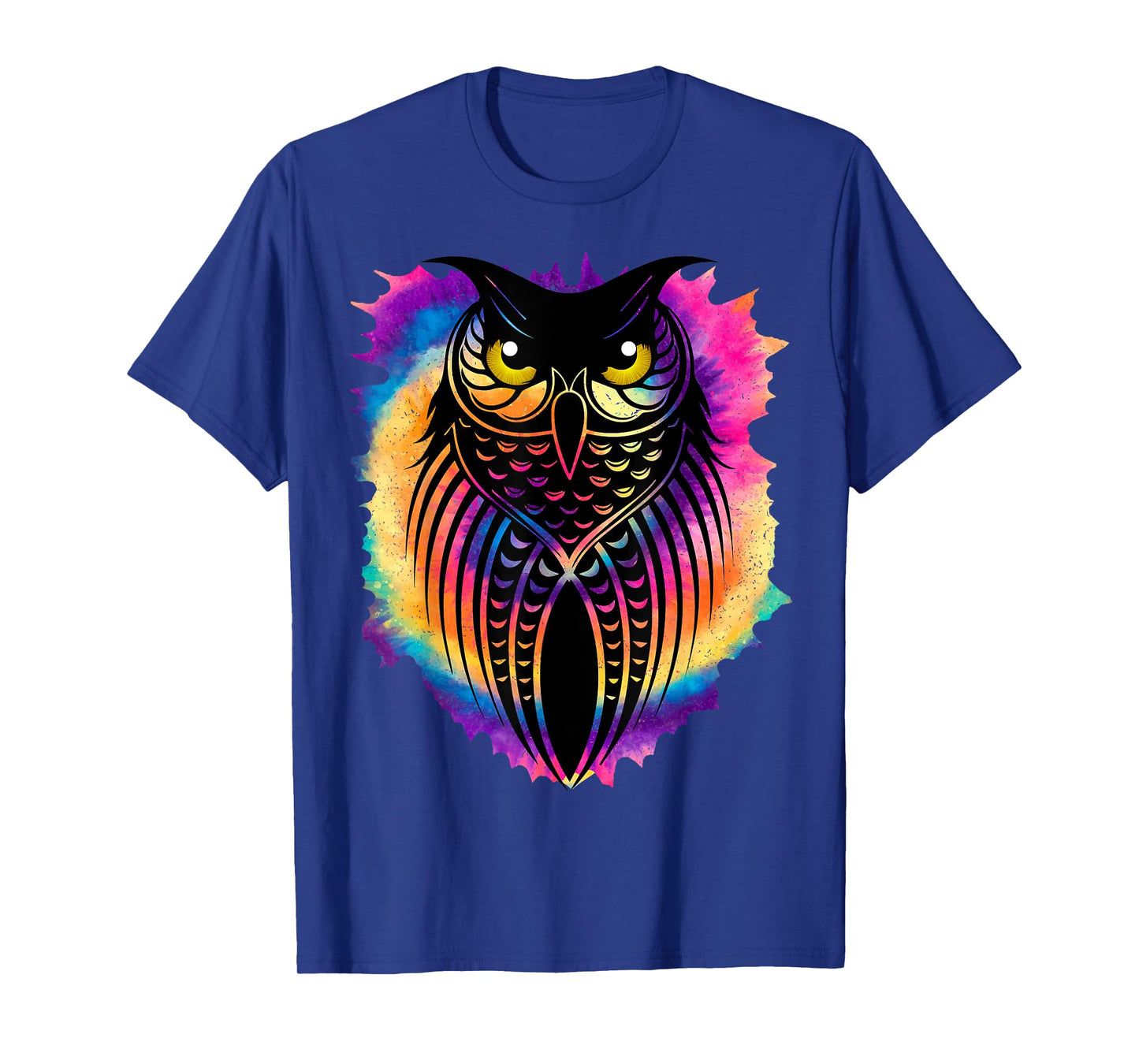Owl Tie-Dye Graphic | Gift for Bird and Owl Lovers T-Shirt