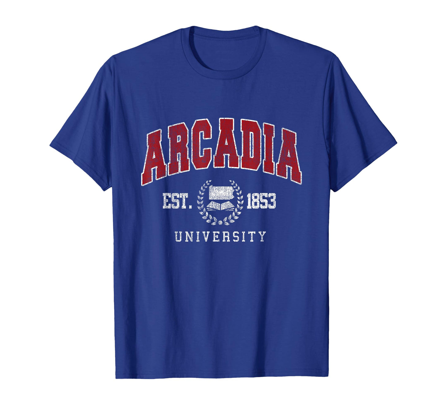 Arcadia Institute of Technology Arch Retro for Men Women T-Shirt