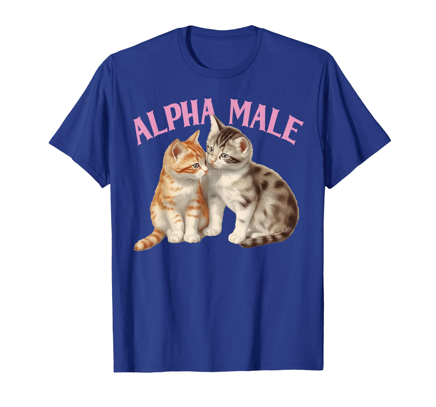 Alpha Cat Male Unicorn Ironic Humor Funny Kitten Weird Y2K T-Shirt