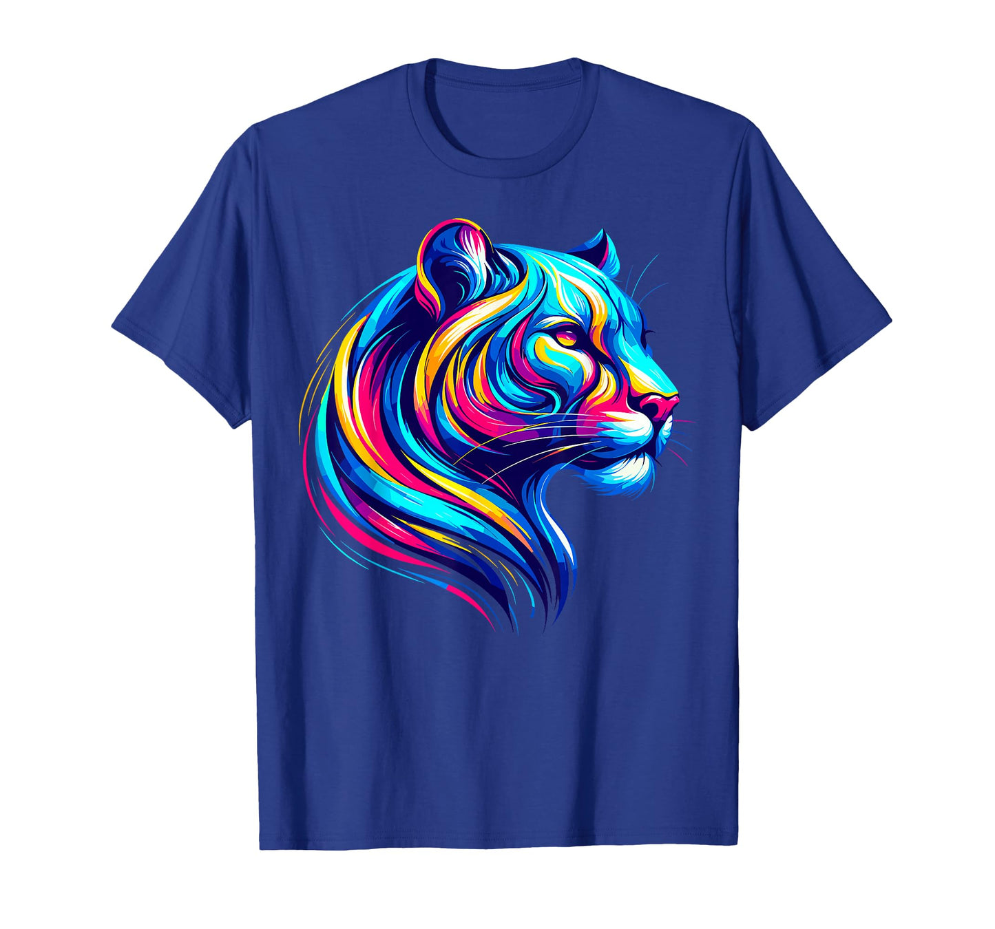 Colorful Puma Animal T-Shirt