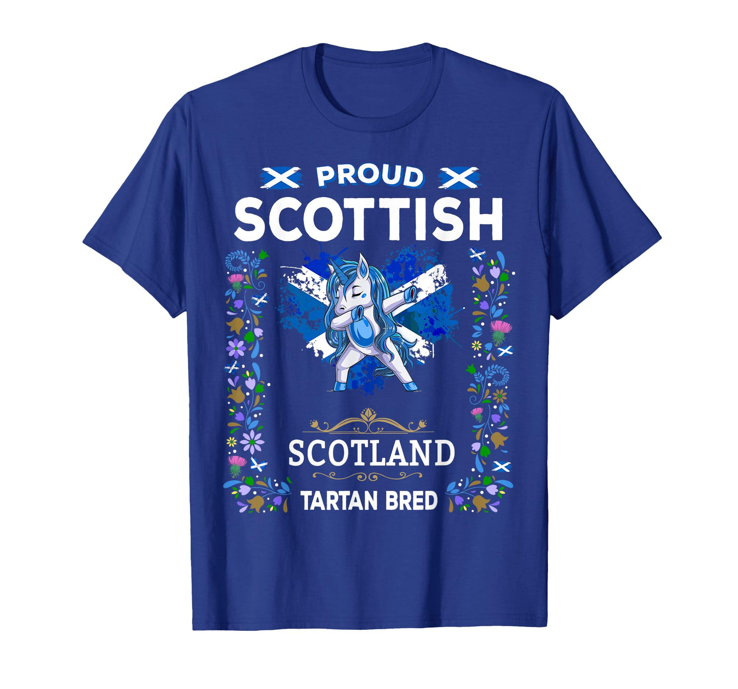Scottish Unicorn Outfit Idea For Toddlers & Kids Scotland T-Shirt