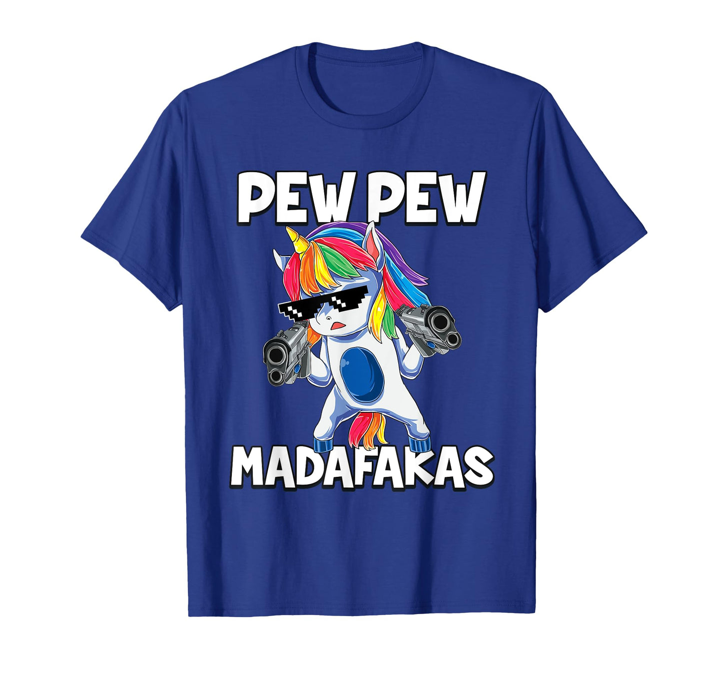 Pew Pew Madafakas Unicorn T-Shirt