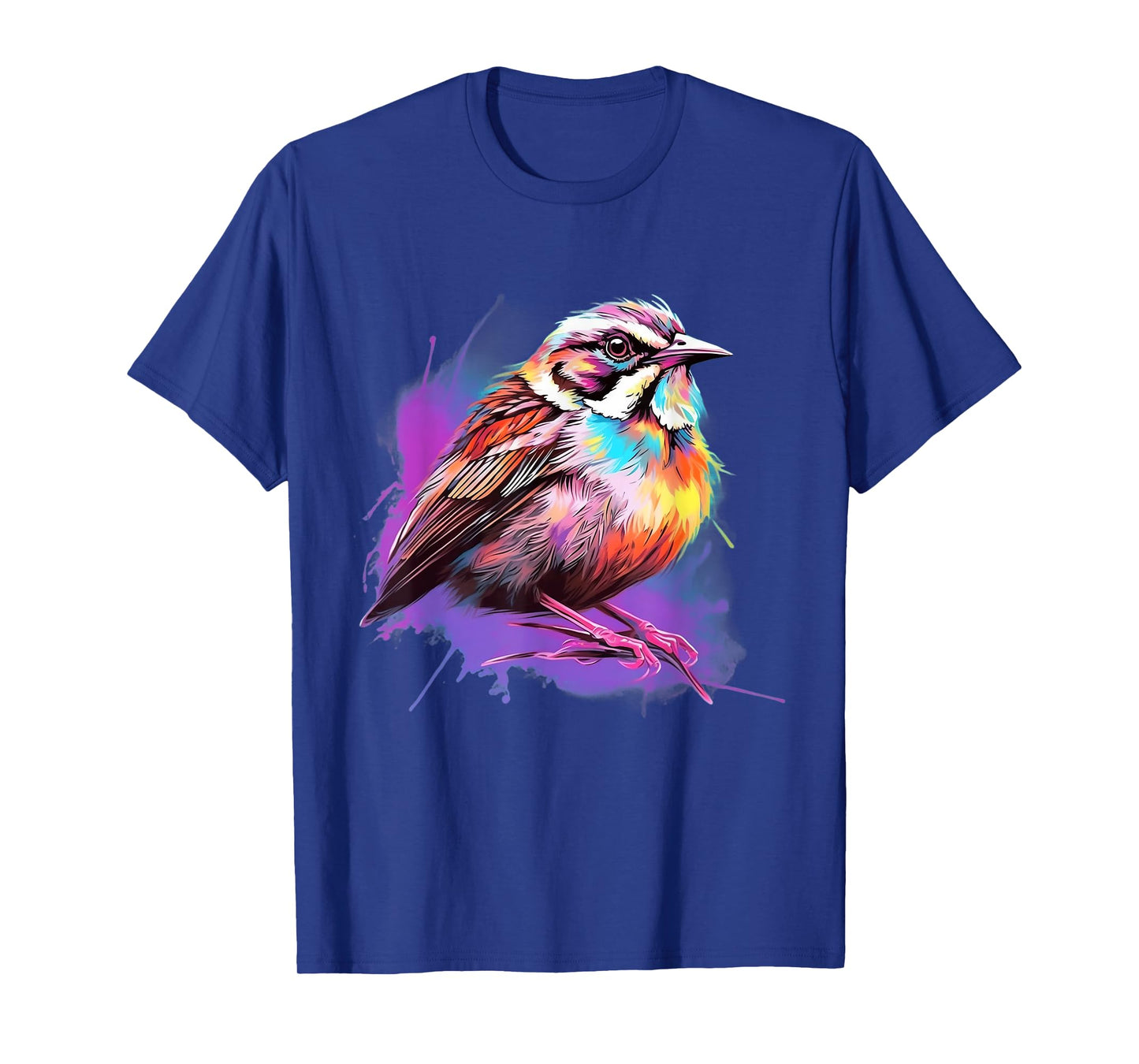 Vaporwave Aesthetic White Throated Sparrow T-Shirt