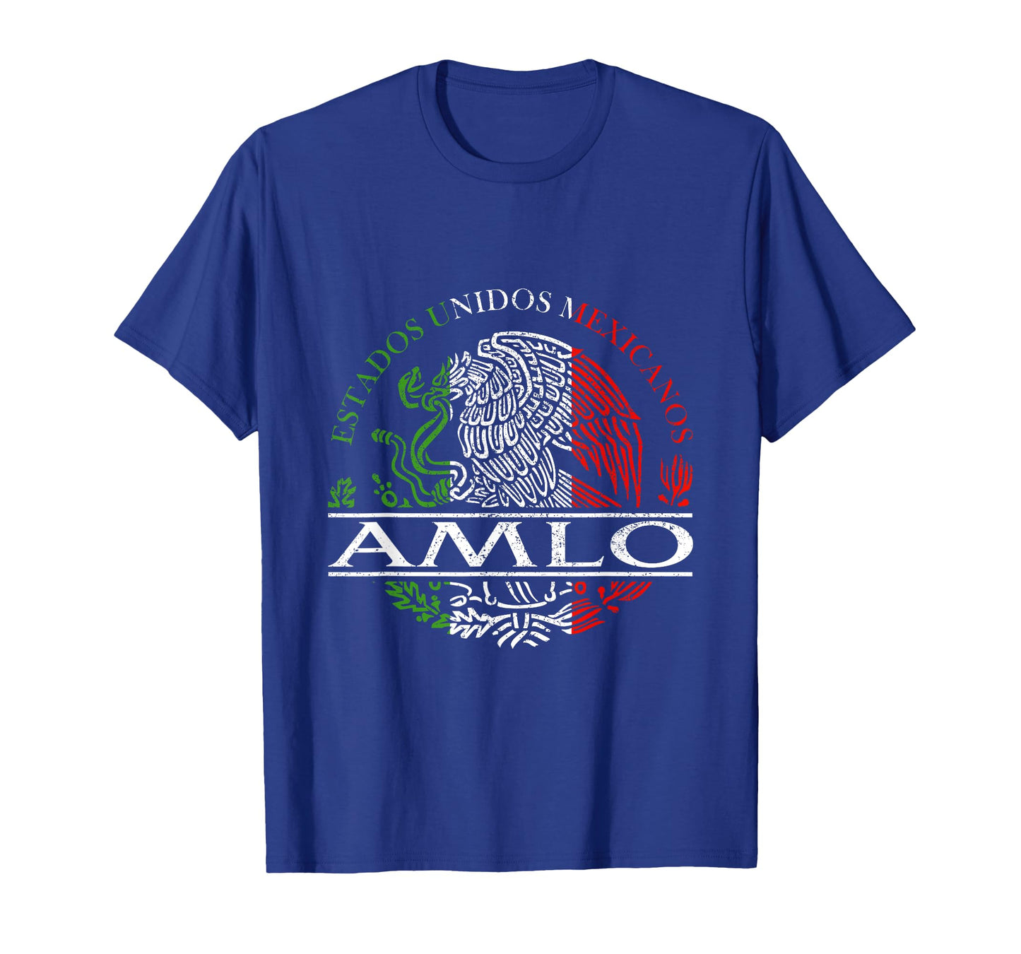 AMLO Aguila Mexicana Tricolor Mexican Eagle T-Shirt