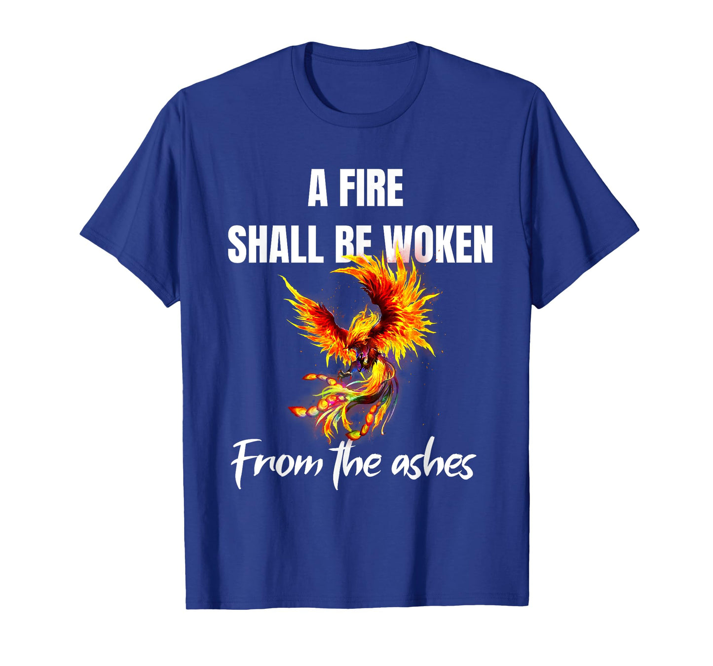 Phoenix Rising Quote Rise from the Ashes Rebirth Symbol T-Shirt