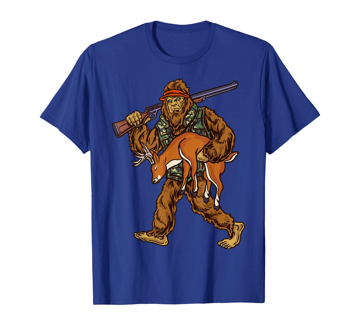White Tail Deer Hunting Bigfoot Hunter T-Shirt