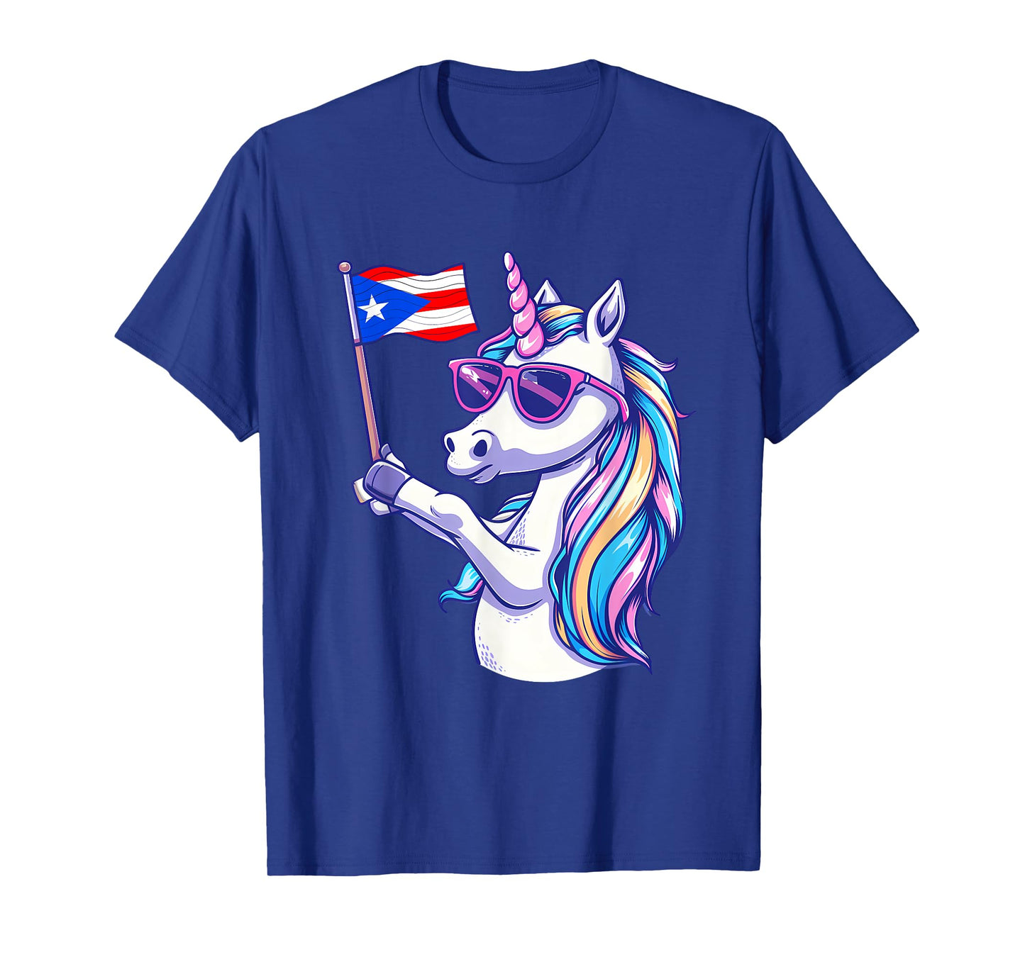 Puerto Rico Unicorn Puerto Rican Roots Puerto Rican Pride T-Shirt