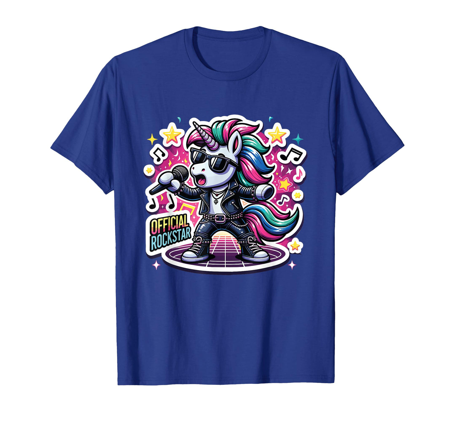 Funny unicorn Singer Rockstar Band official rockstar T-Shirt
