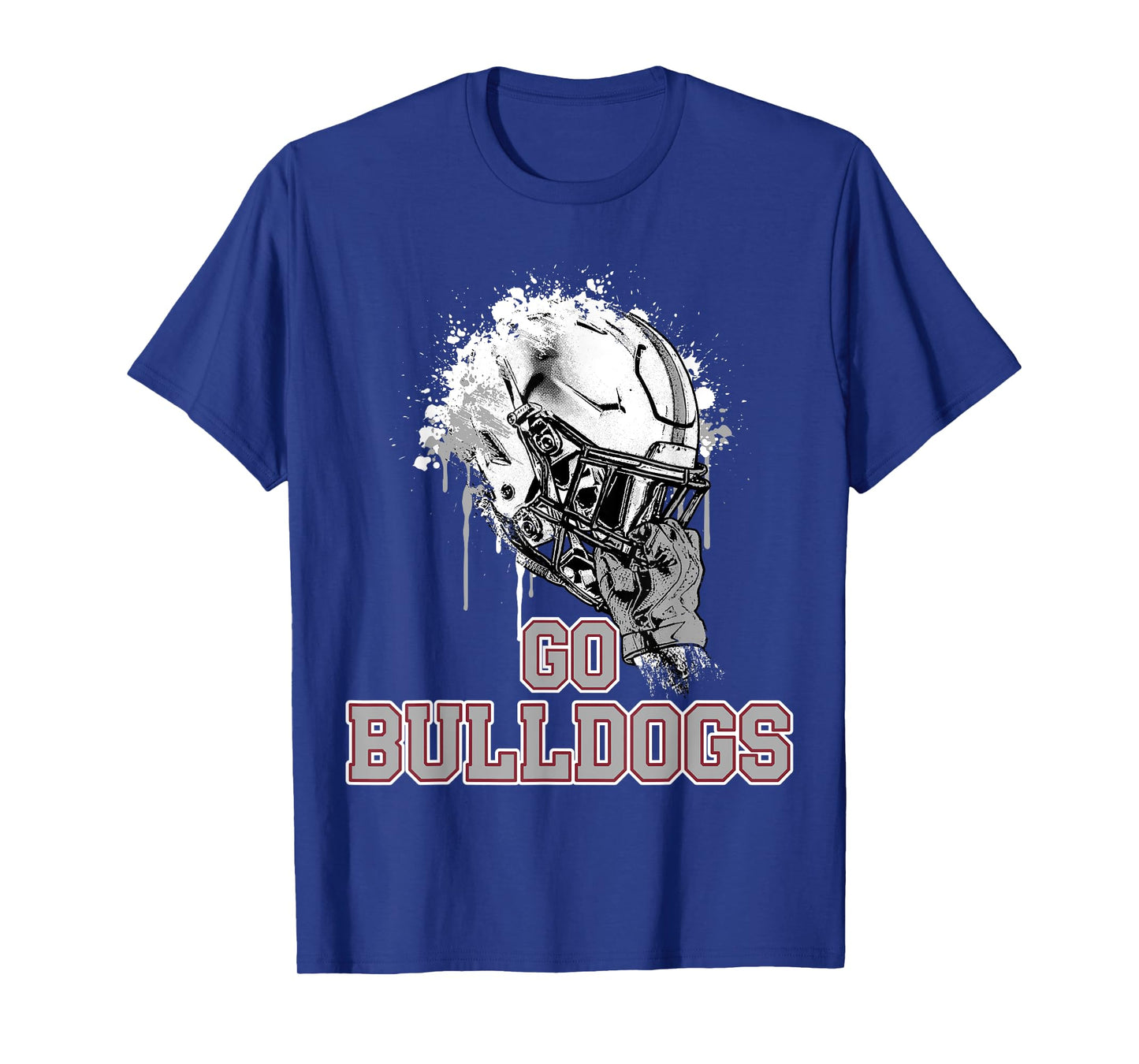 Edmond Memorial Bulldogs Rising Helmet GO! T-Shirt