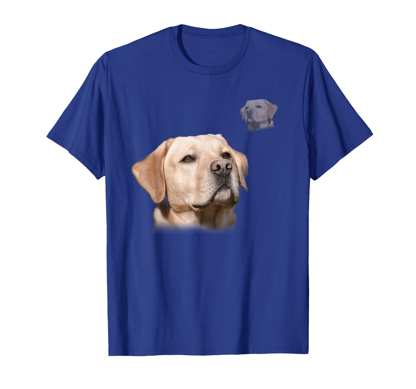 Labrador School Photo T Shirt Funny Yellow Lab Tshirt T-Shirt