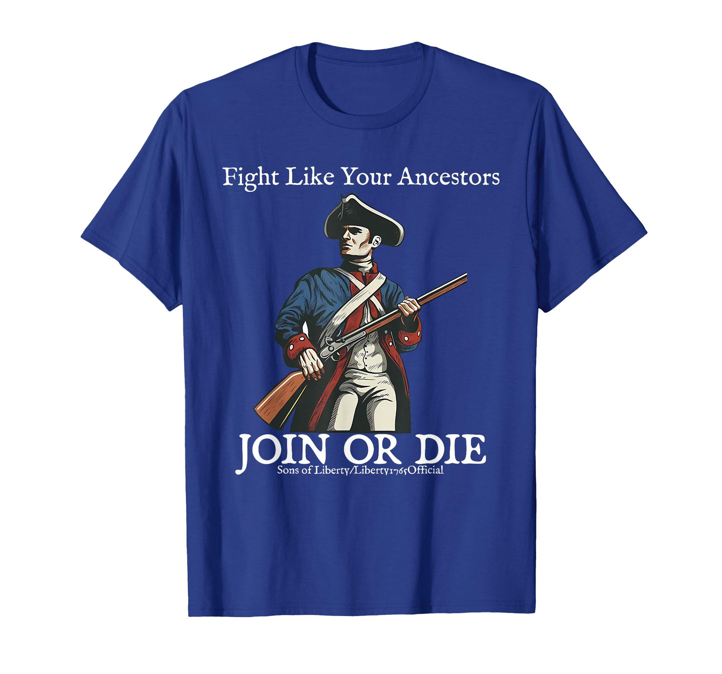 Join or Die Patriots Fight Like Your Ancestors Independence T-Shirt