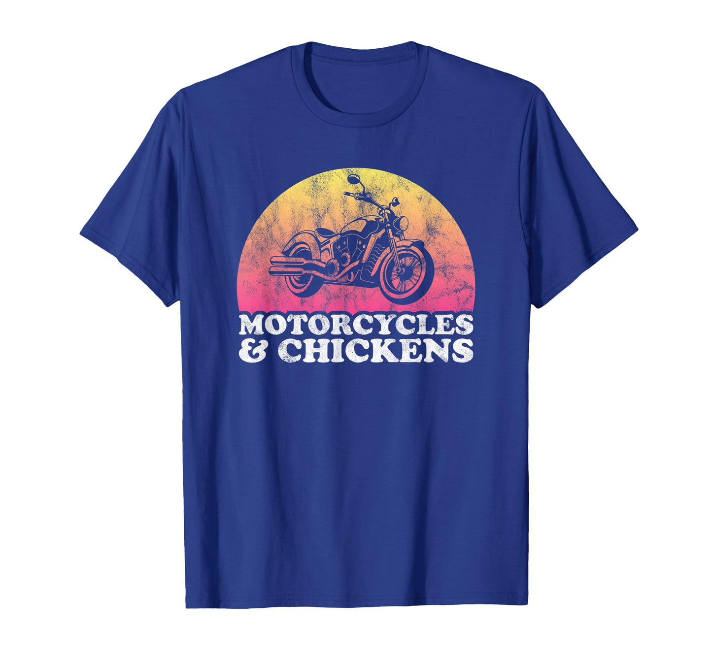 Motorcycle and Chicken Motorcycles and Chickens T-Shirt