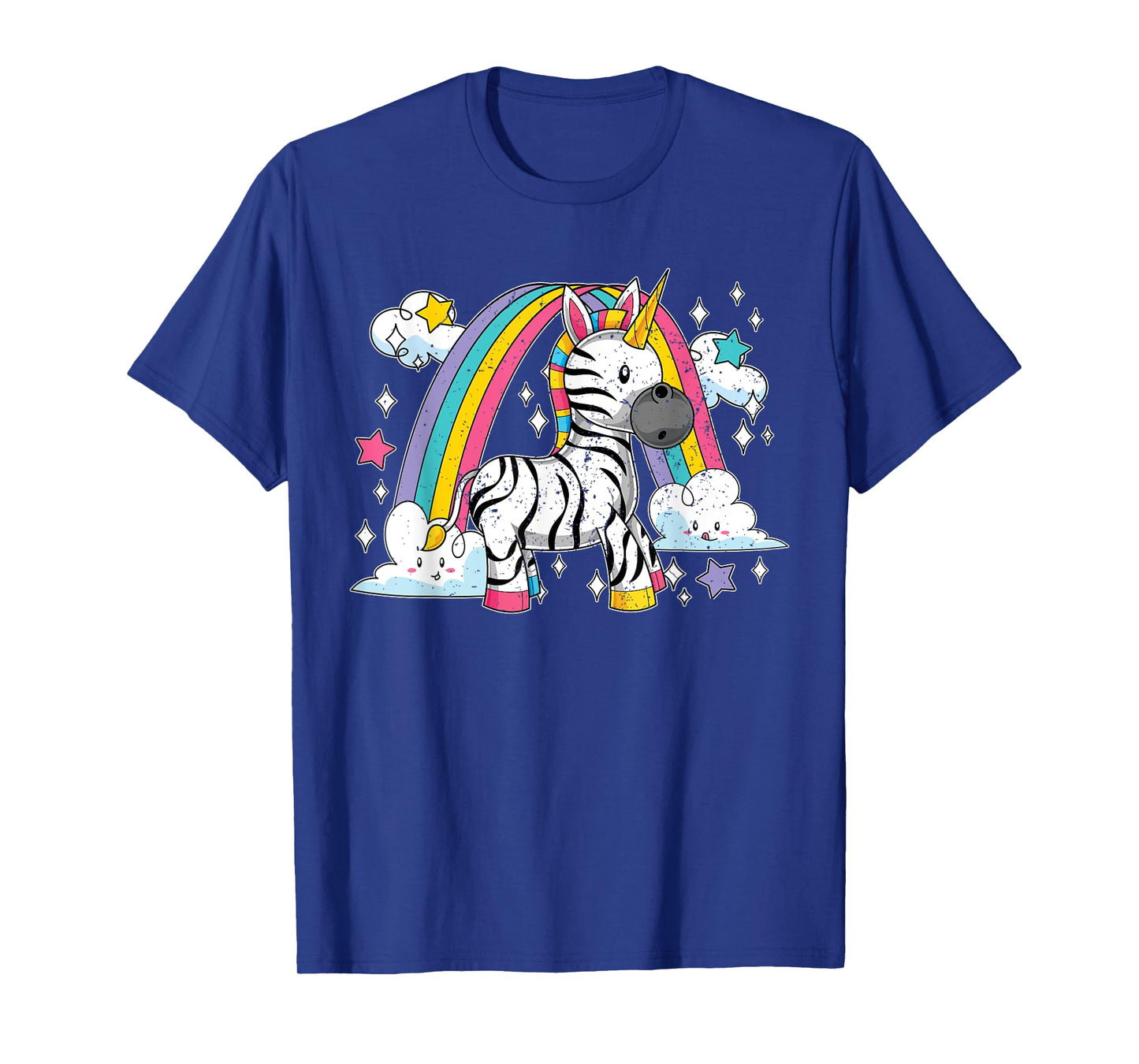 Africa Animal Zebracorn Rainbow Fairytale Zebra Unicorn T-Shirt
