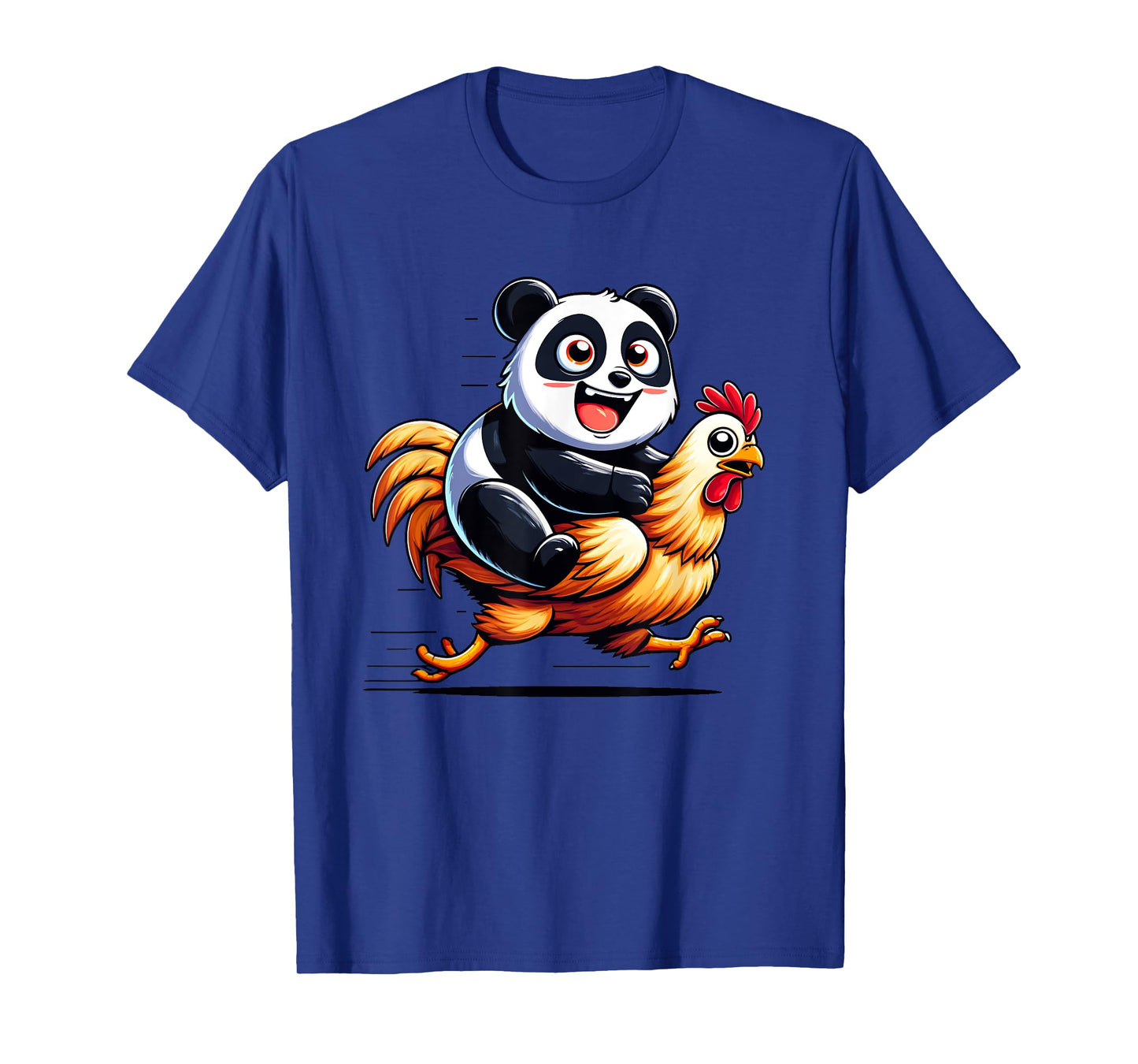 Funny Panda Chicken Rooster Animal Lovers Men Women Kids T-Shirt