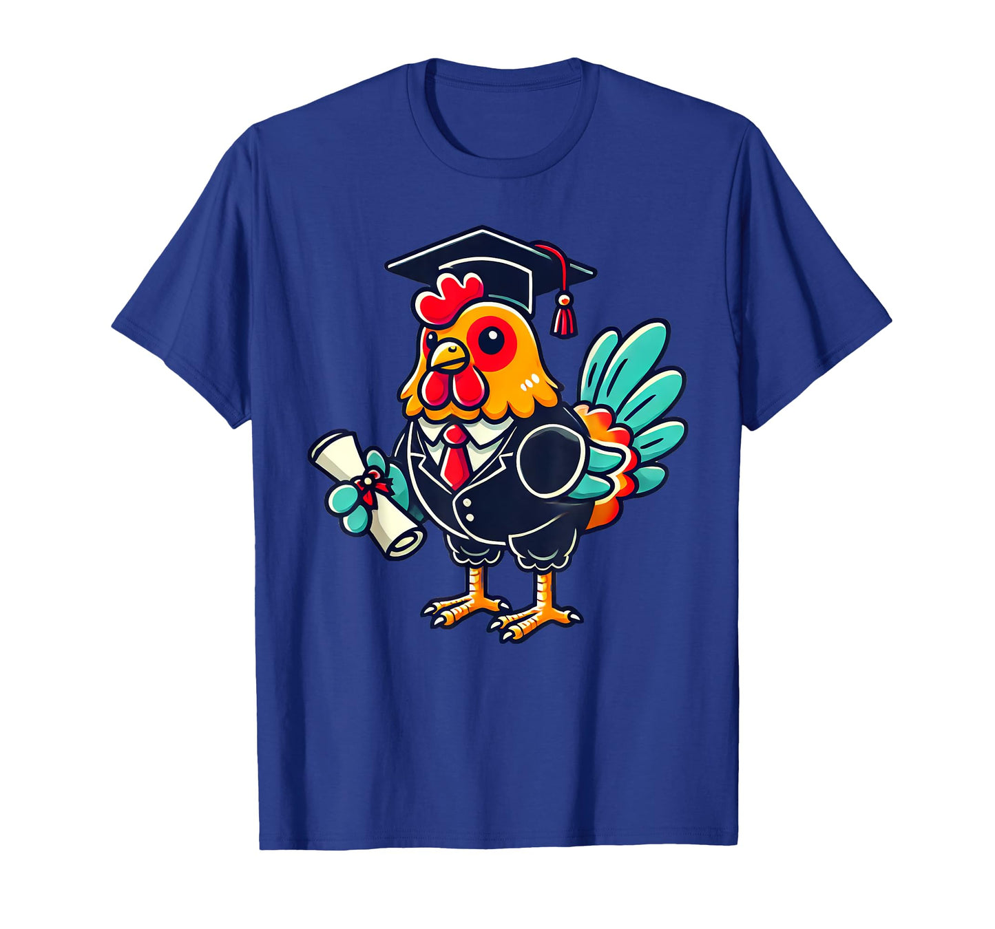 Kawaii Chicken Graduation T-Shirt