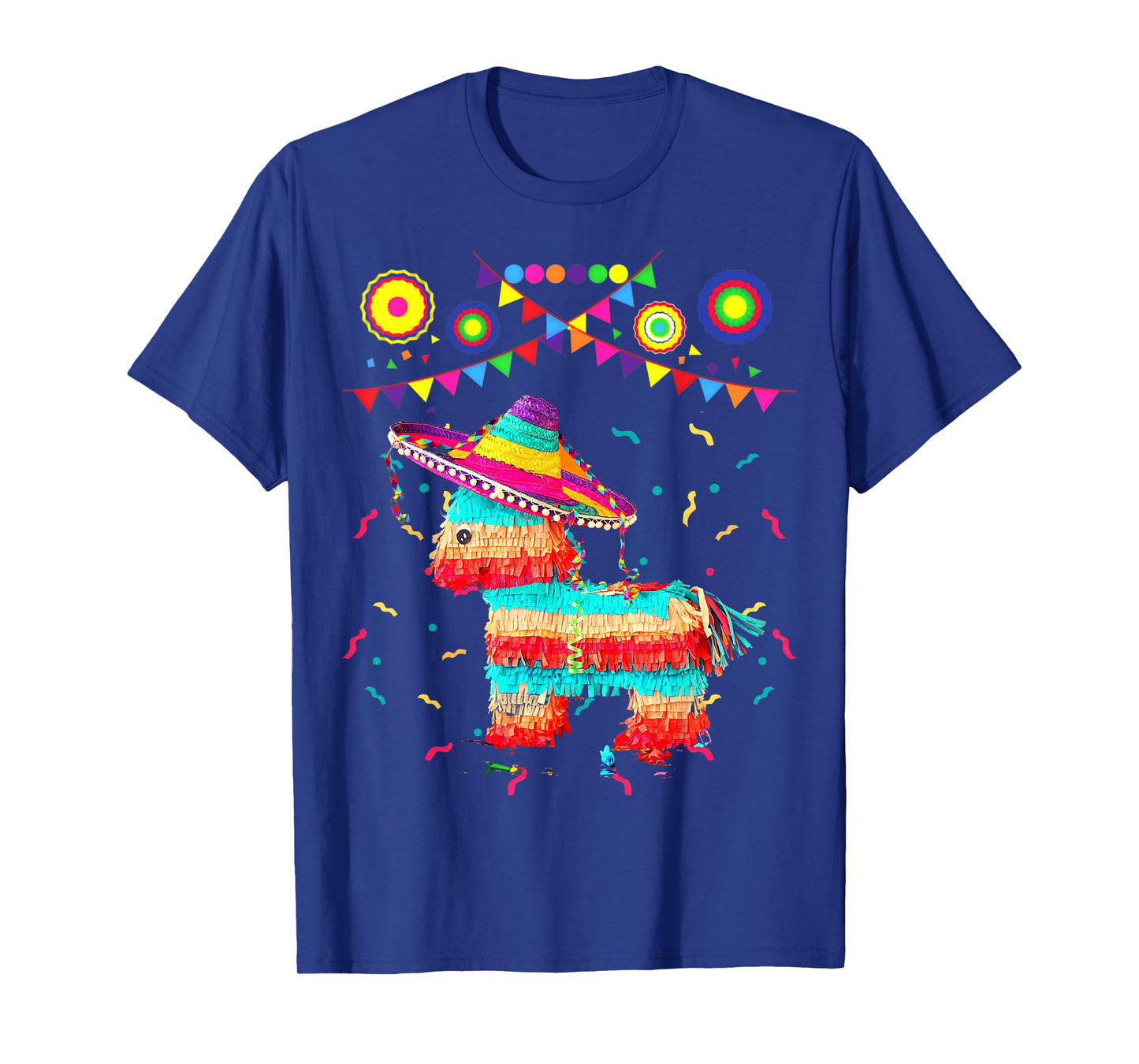 Funny Donkey Unicorn Birthday Pinata Fiesta Cinco de Mayo T-Shirt