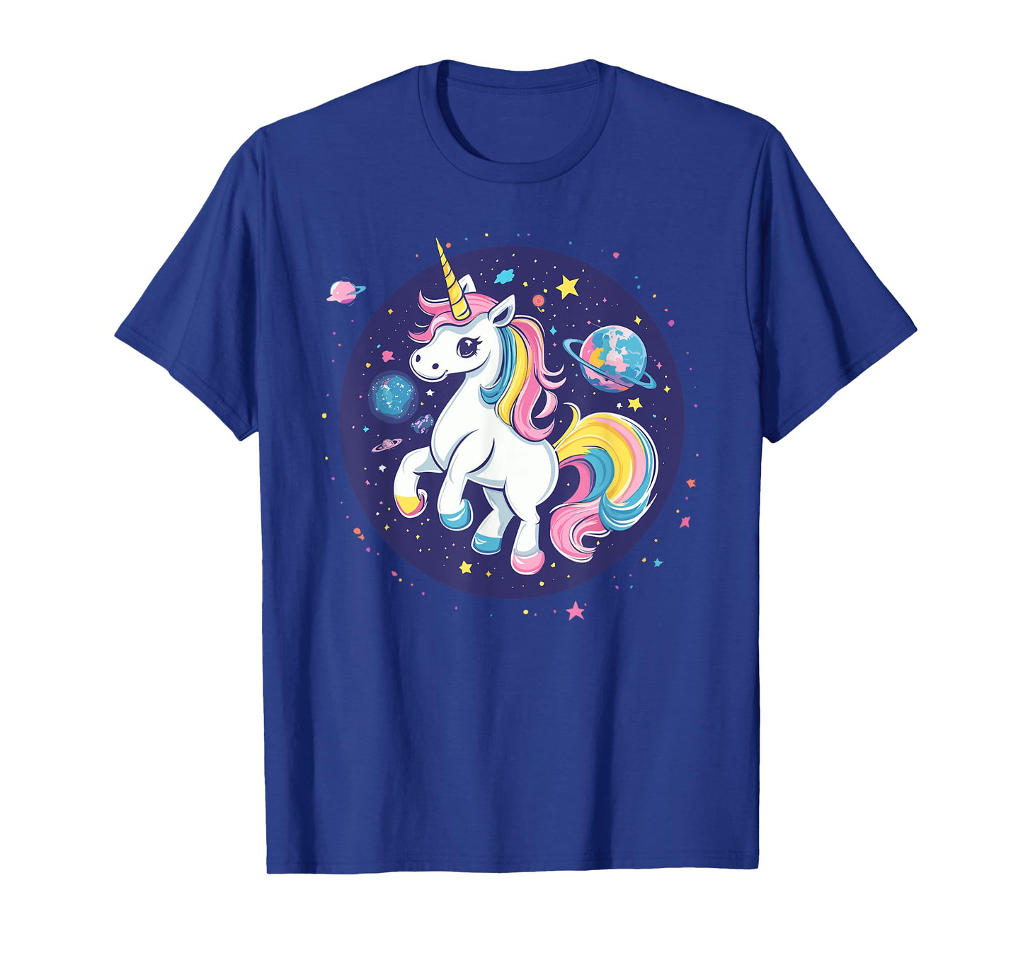Unicorn In Space Cosmic Rainbow Adventure T-Shirt