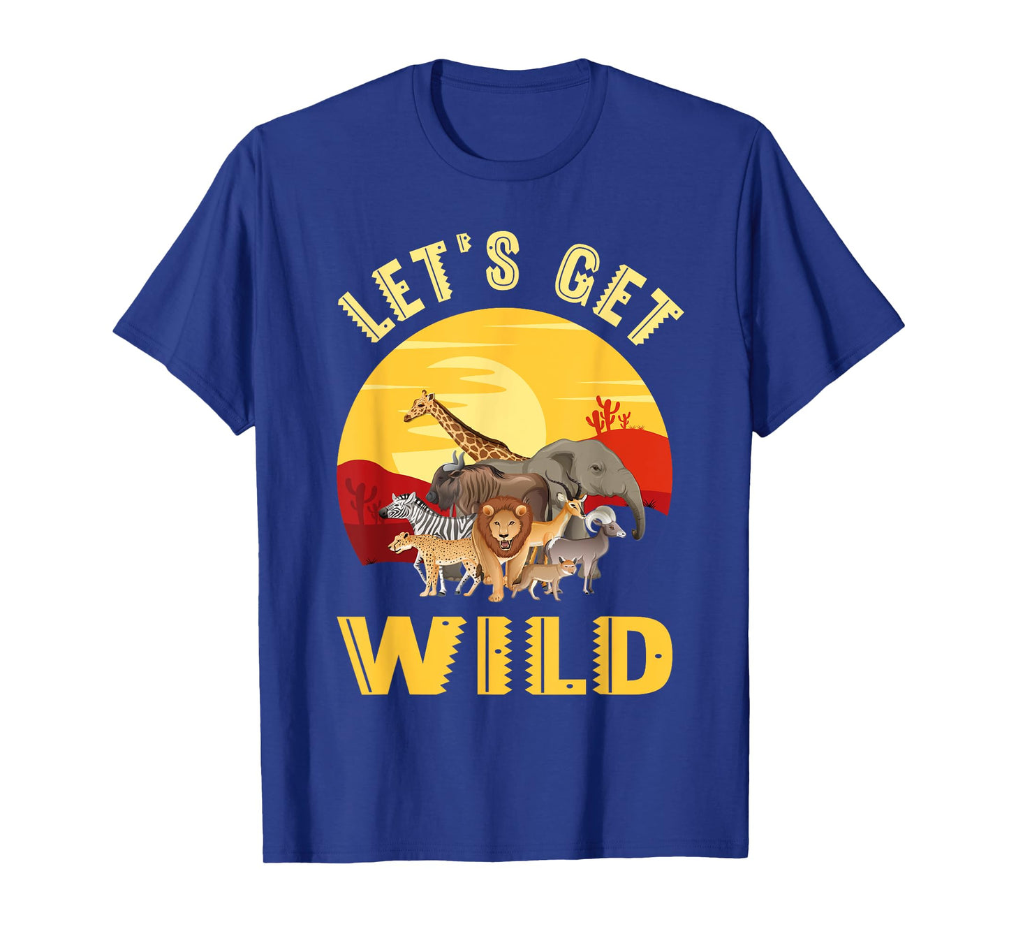 Funny Safari Design For Men Women Kids Safari Animal Lovers T-Shirt