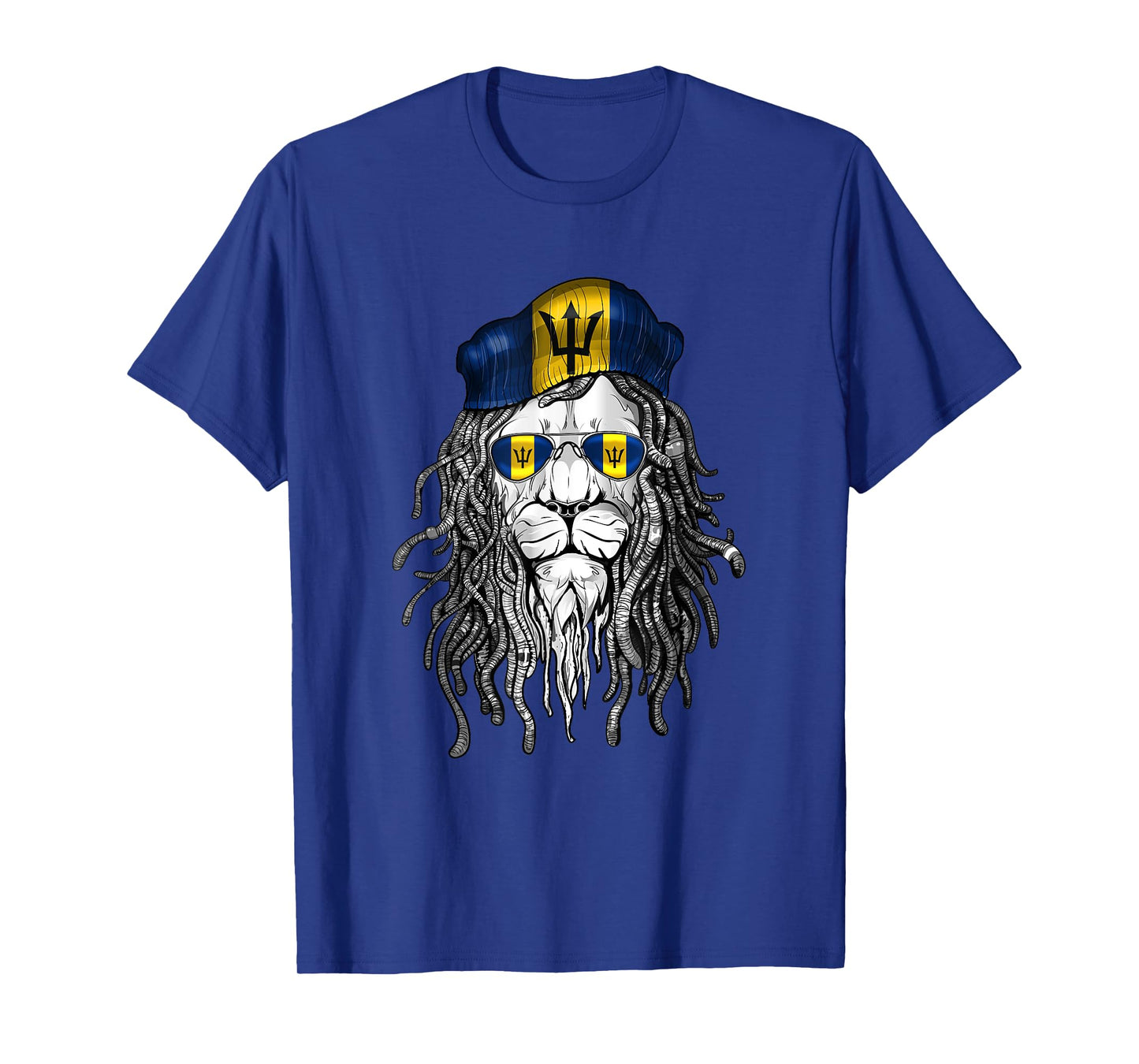 Barbados Flag Lion T-Shirt