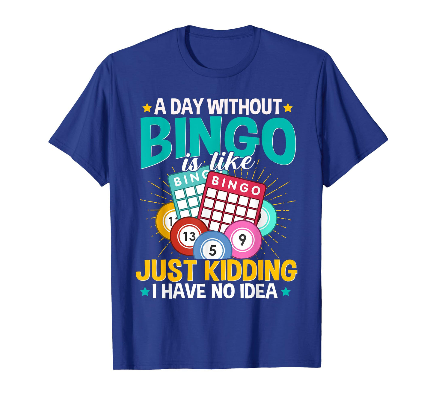 Bingo Lover A Day Without Bingo is Like Vintage Xmas T-Shirt