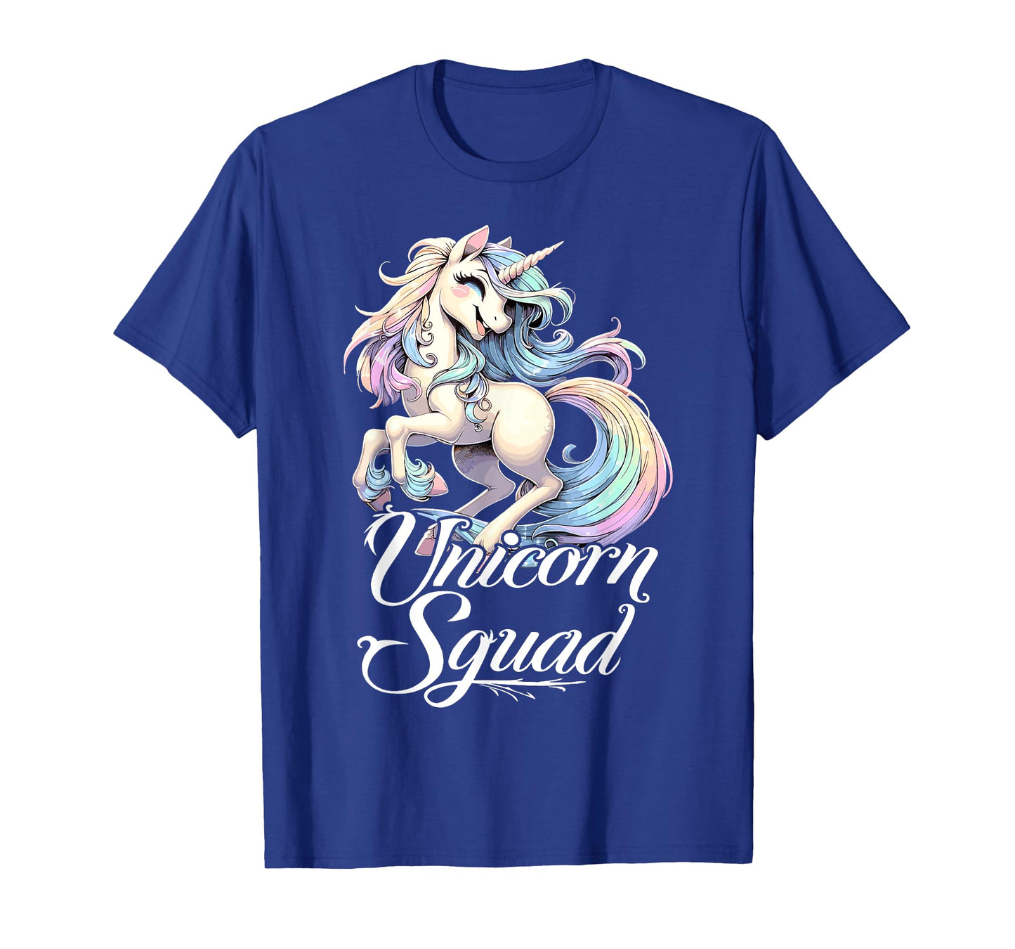 Unicorn Squad Birthday Party Cute Unicorn Girl T-Shirt