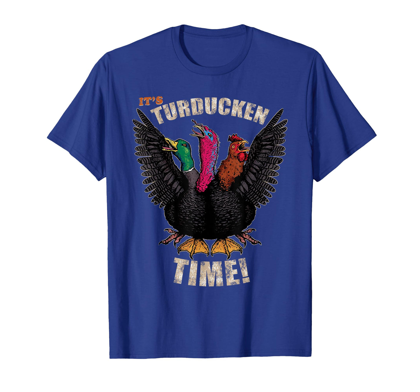 Thanksgiving Day Turkey Turducken Kaiju Monster Ugly Sweater T-Shirt