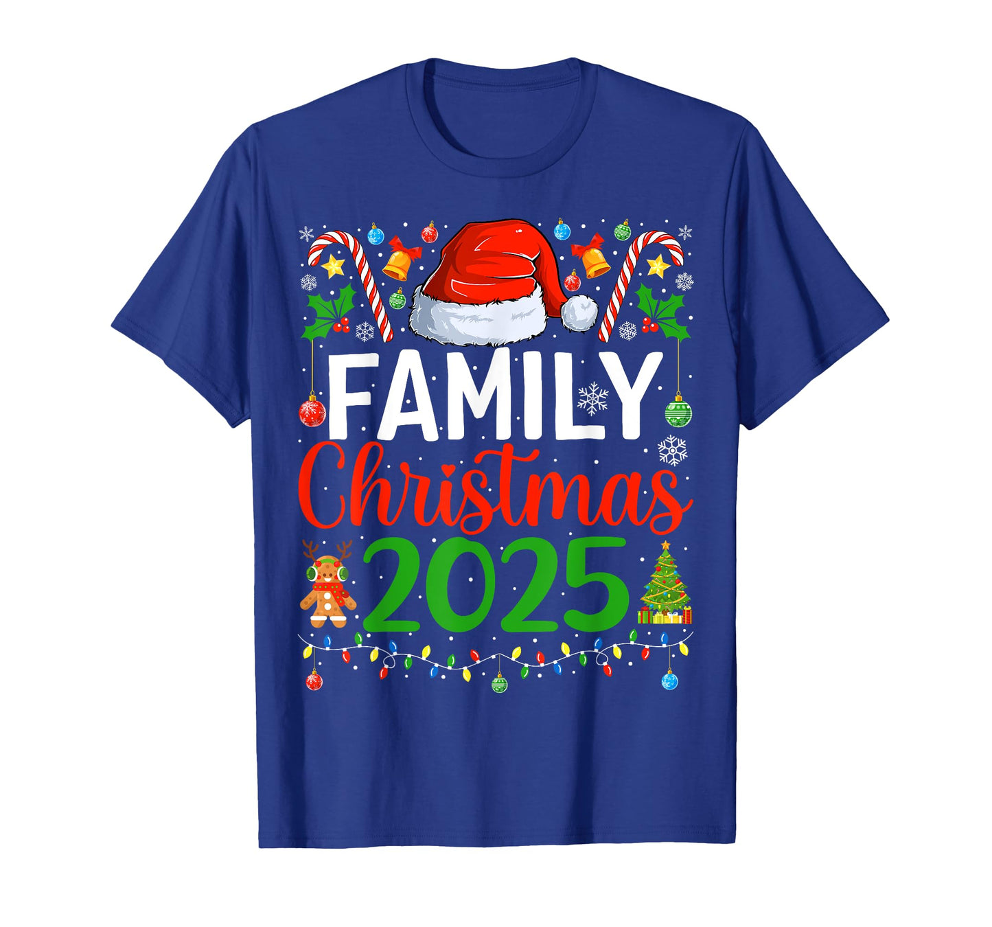 Family Christmas 2025 Matching Pajamas Xmas Family Christmas T-Shirt