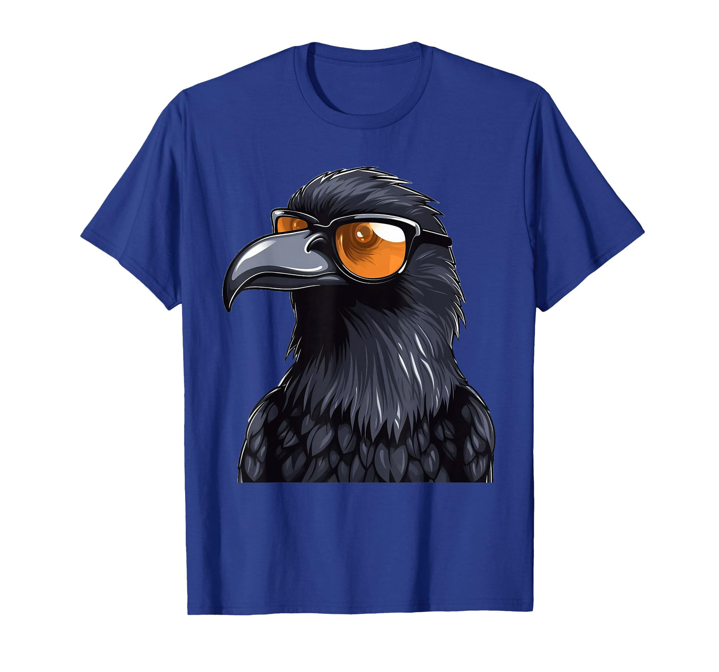 Crow Raven Bird Wearing Sunglasses T-Shirt