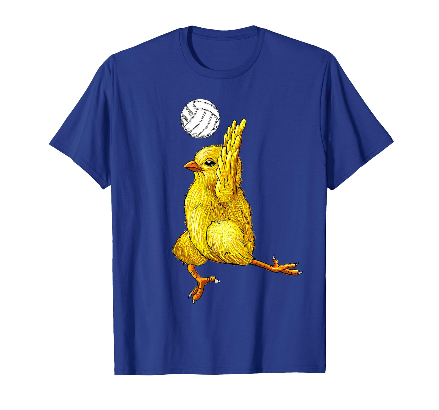 Volleyball Chicken Cute Baby Chicken Sport Gift Mom Dad Kids T-Shirt
