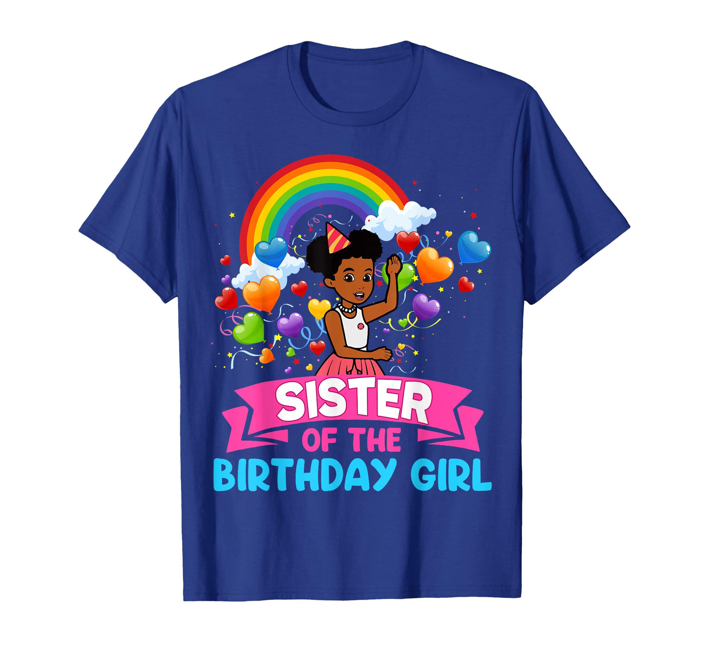 Sister Of Birthday Girl Gracie Birthday Dolls Girl Party T-Shirt
