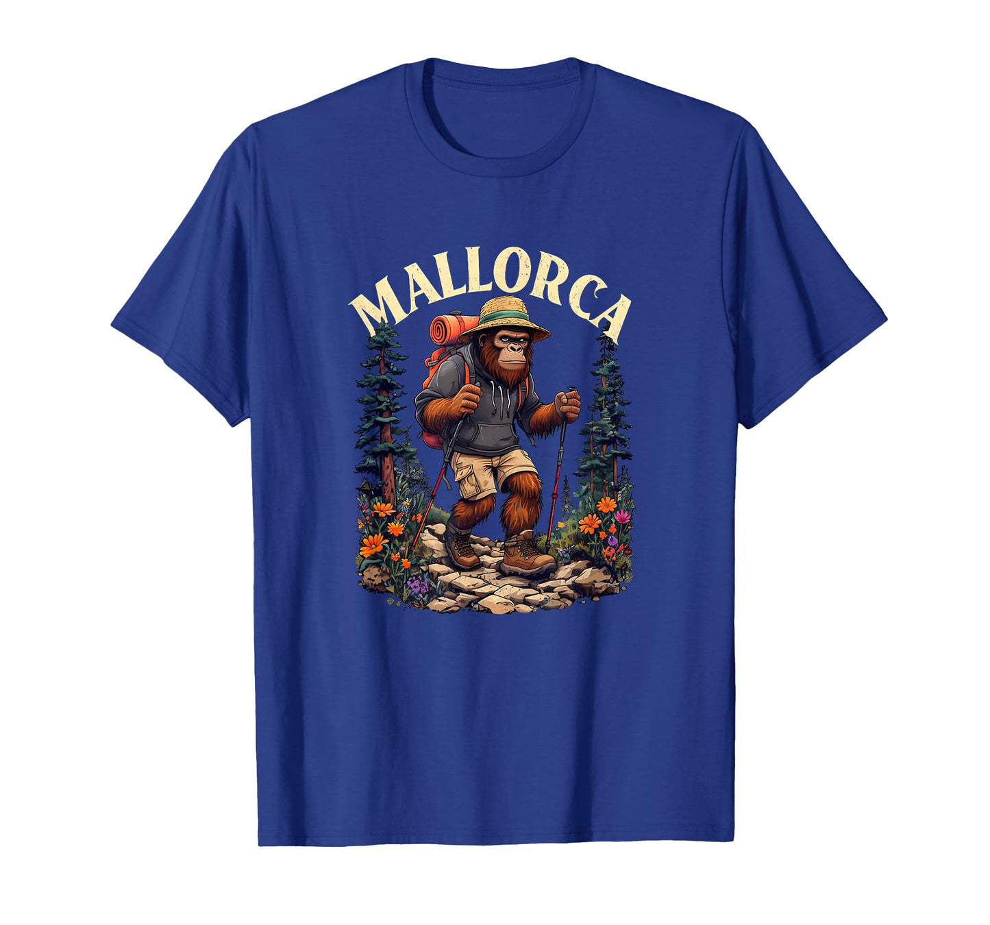 Mallorca Hiking Bigfoot T-Shirt
