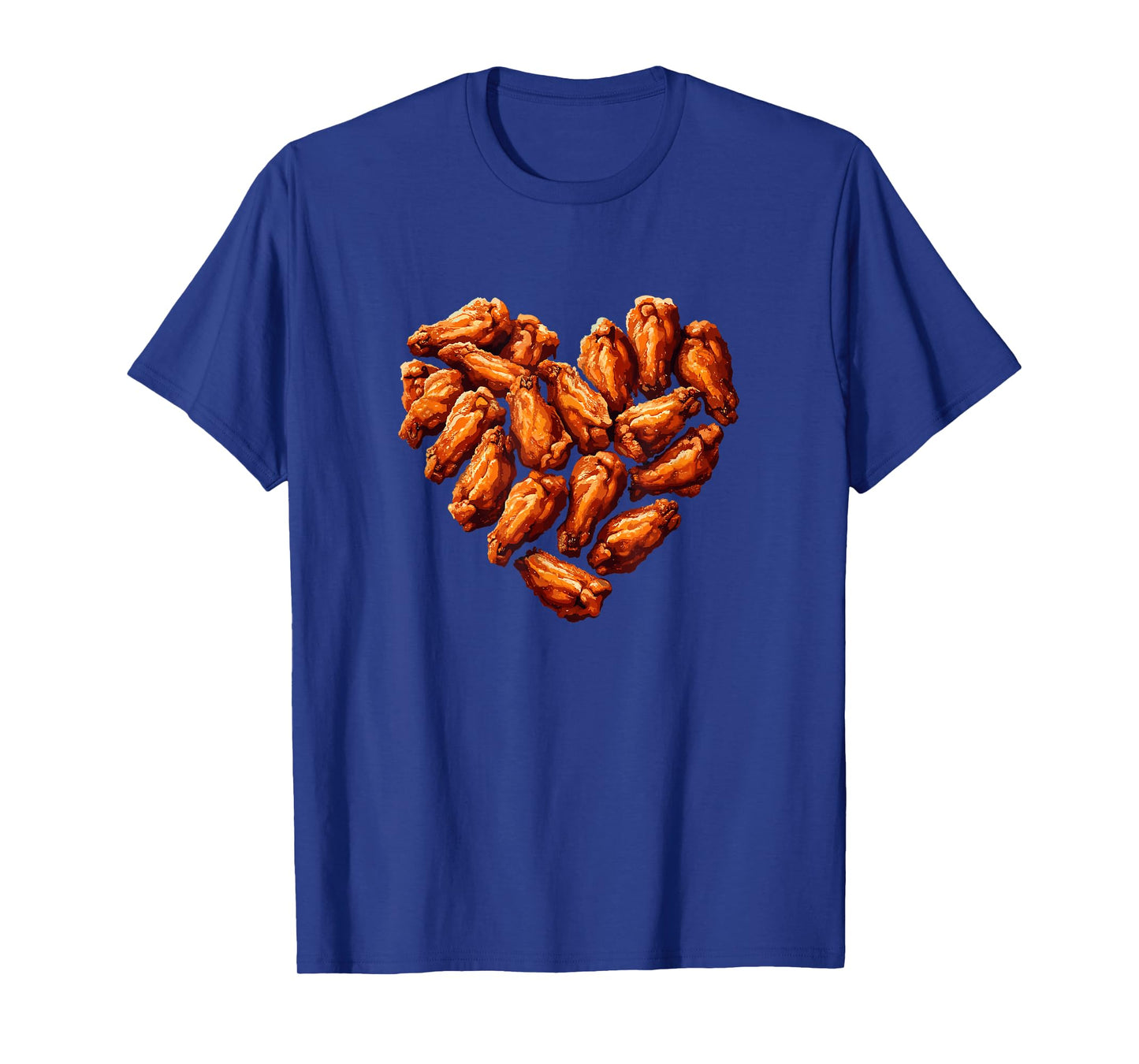 Chicken Wings Are My Valentine Funny Valentines Day Food T-Shirt