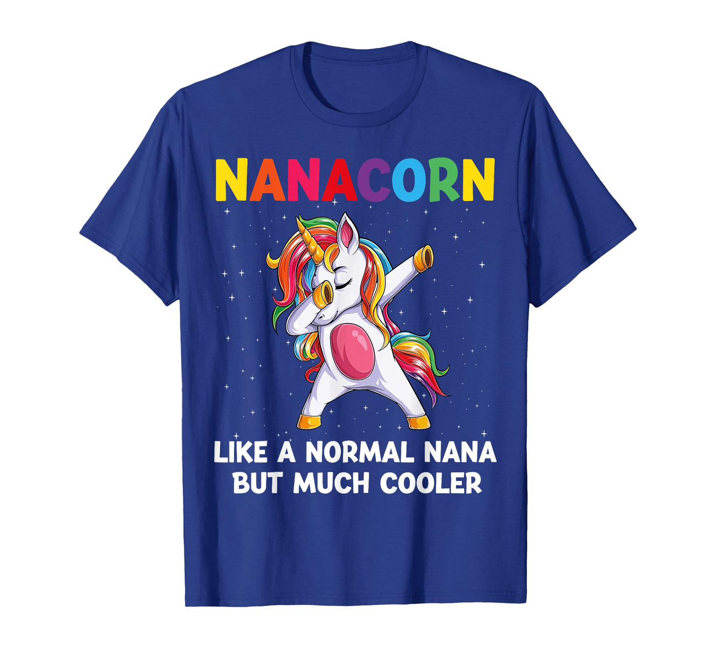 NanaCorn Nana Unicorn Birthday Family Matching Bday Party T-Shirt