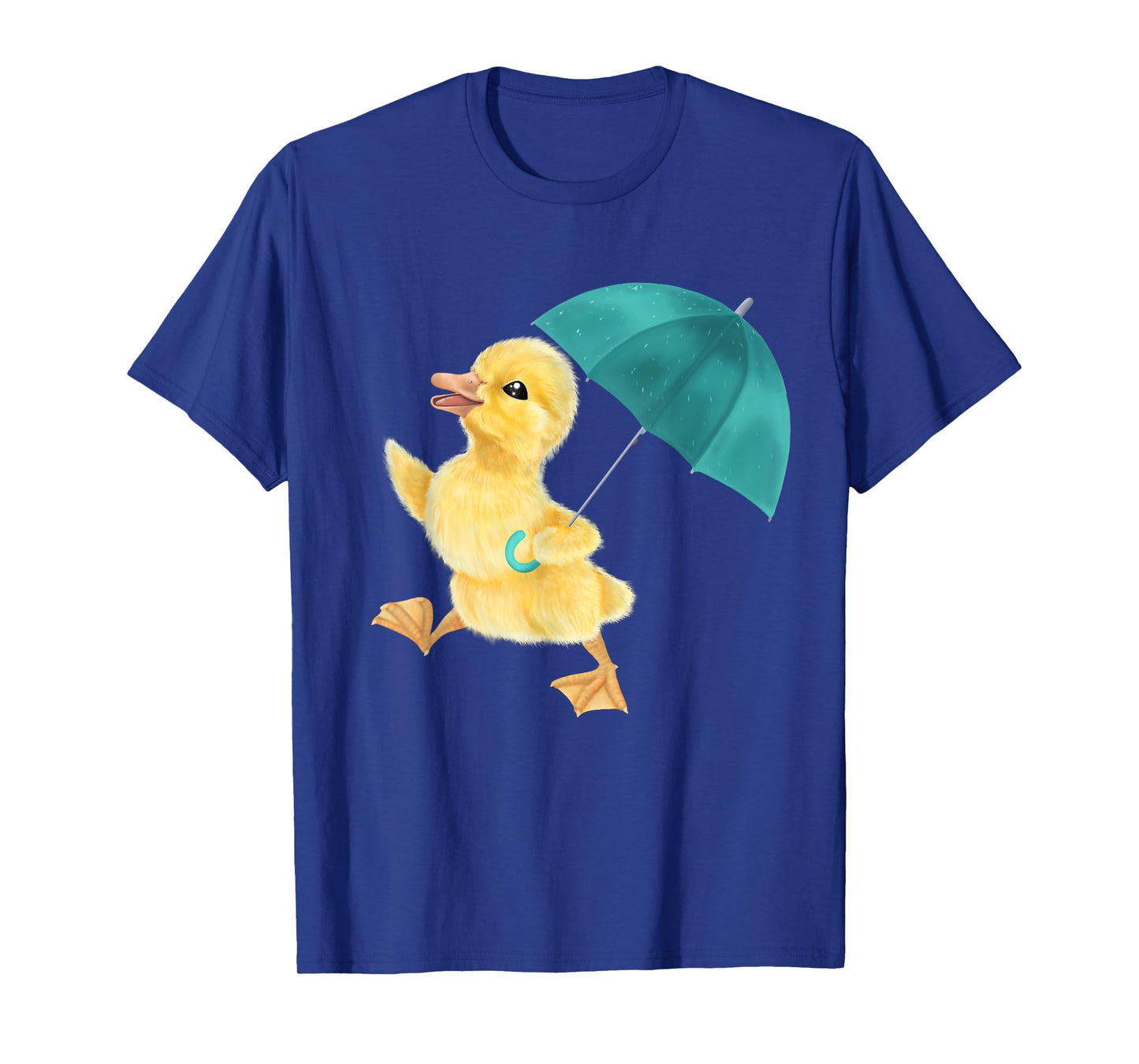 Duckling with Umbrella - Rainy day duck T-Shirt
