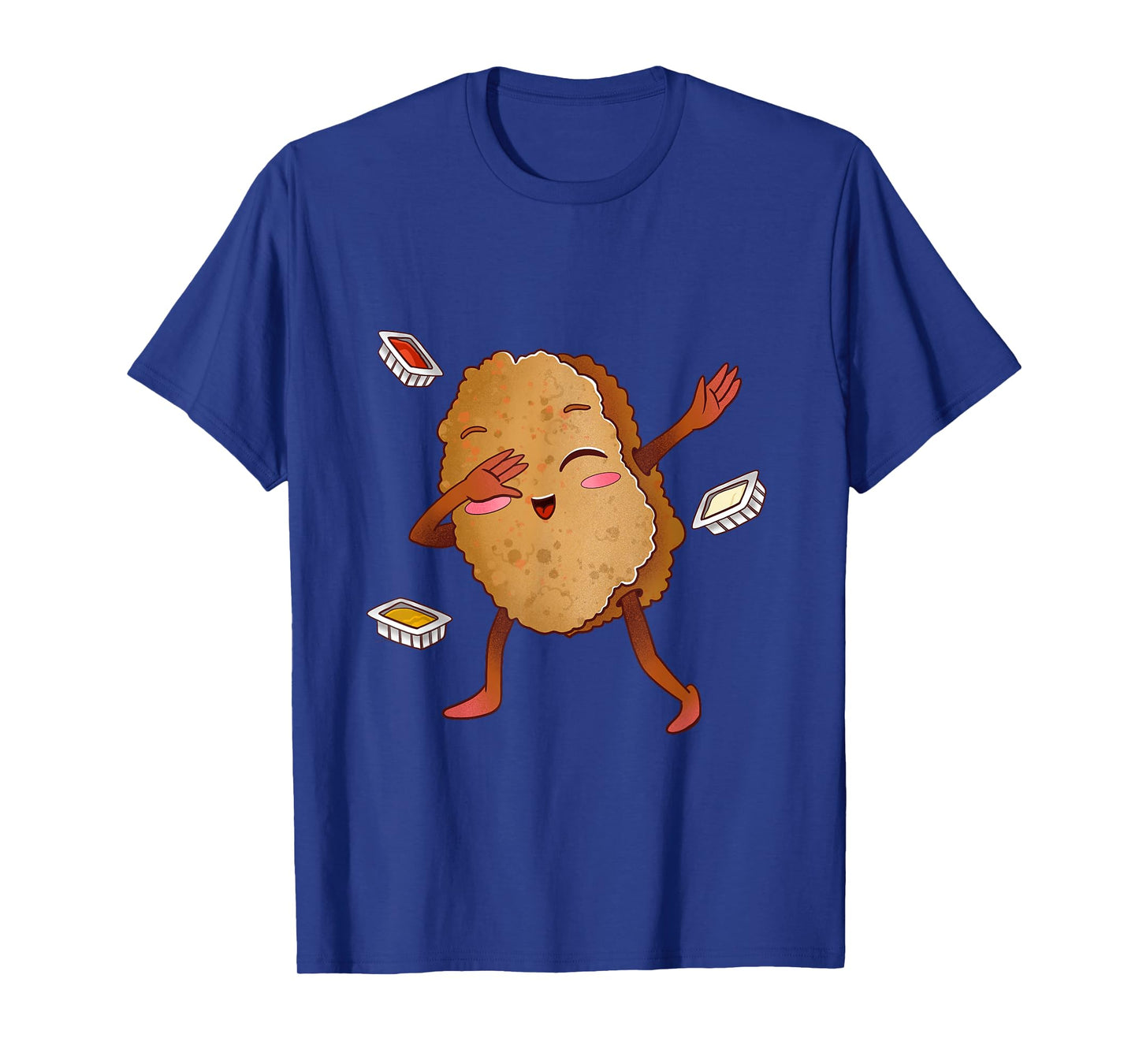 Funny Dabbing Chicken Nugget Chicken Nuggets Lover T-Shirt