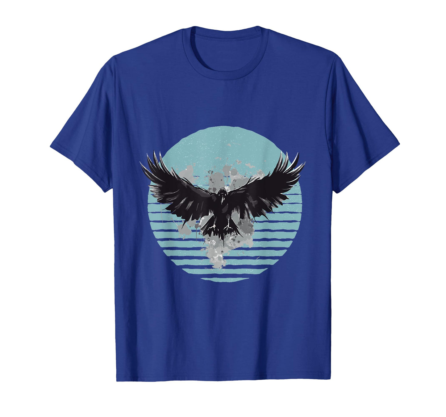 Raven moon Gothic raven Dark nature Mystical bird Raven Art T-Shirt