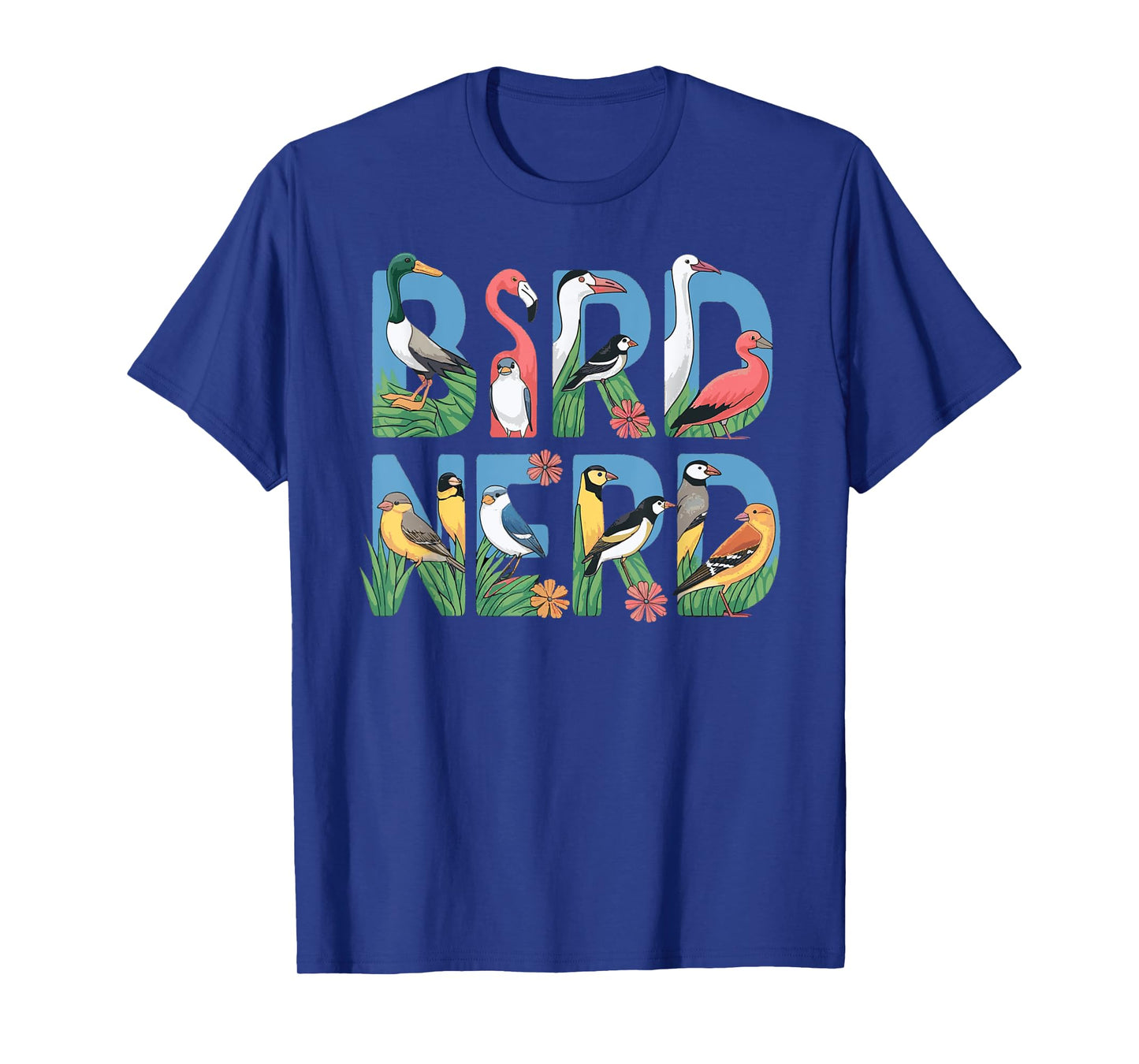 Bird Nerd Bird Watching Birding: Womens & Mens Graphic T-Shirt