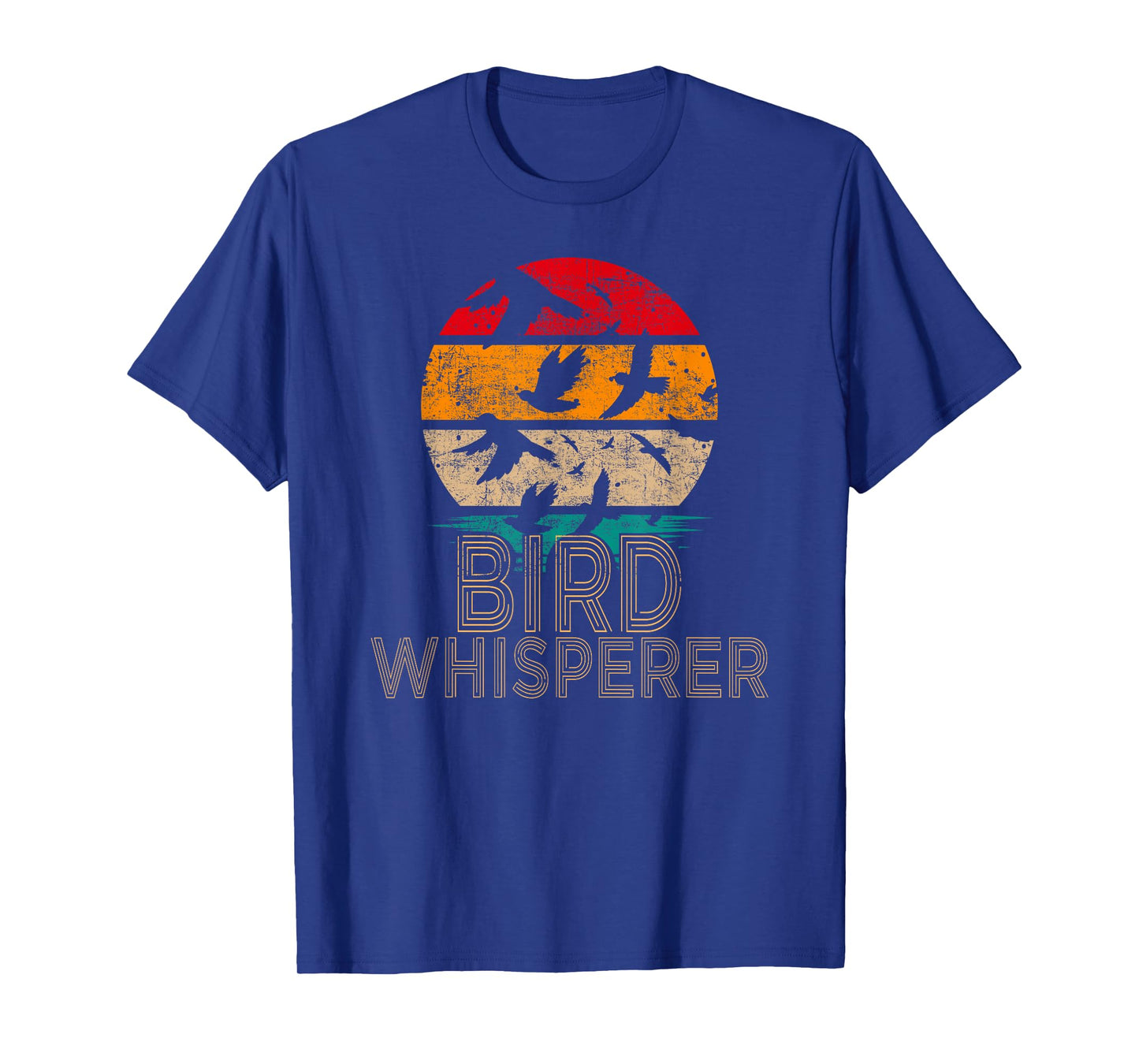 Bird Whisperer Retro Vintage Distressed Bird Watcher T-Shirt